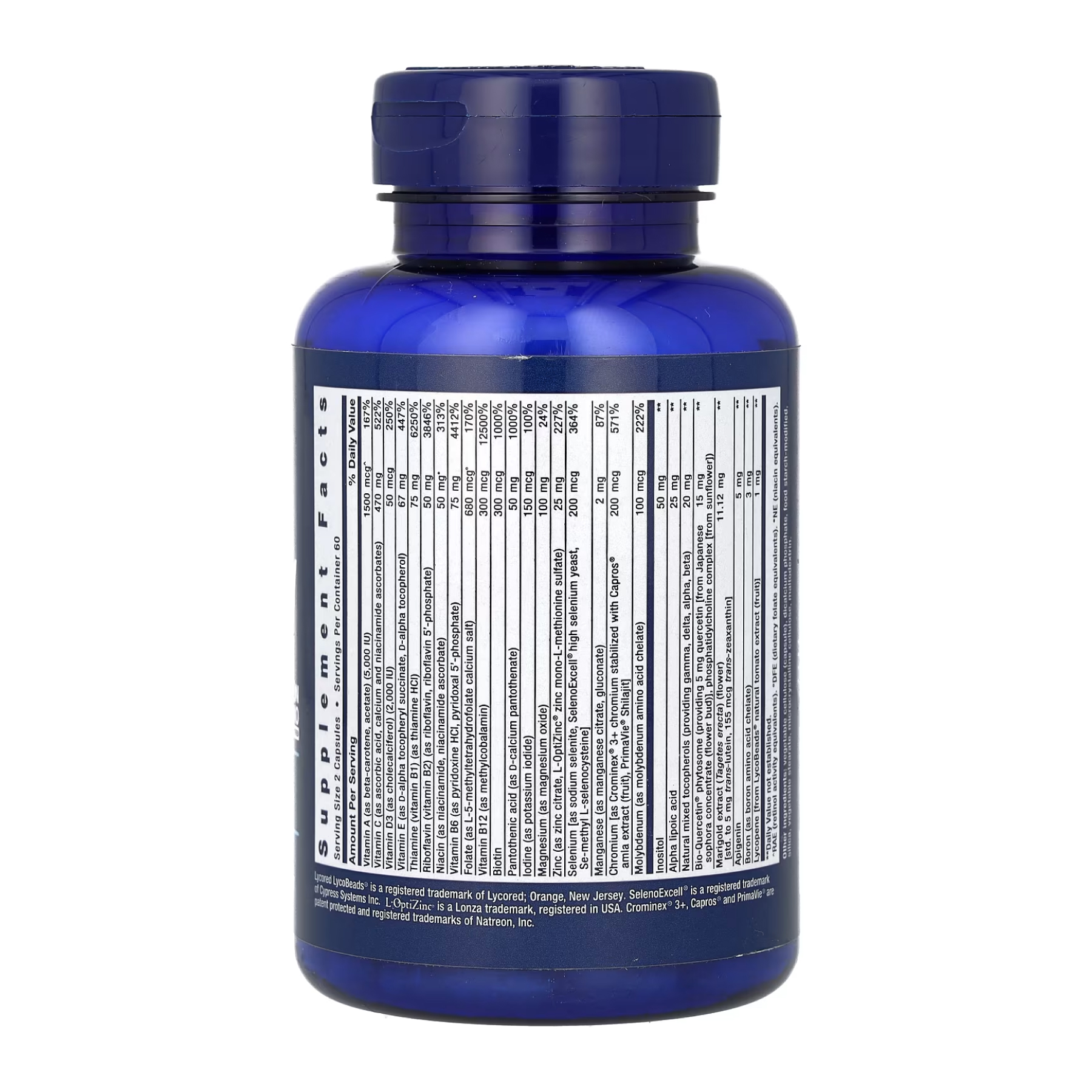 Life Extension Two-Per-Day Multivitamin - 120 caps 2022-10-1966