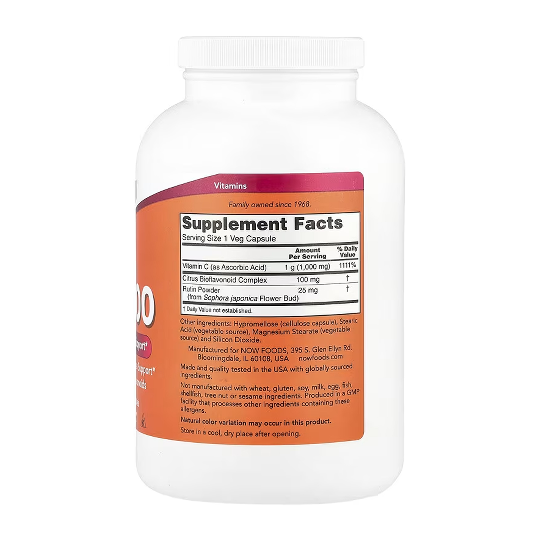 Now Foods C-1000 - 500 vcaps 2023-10-6936