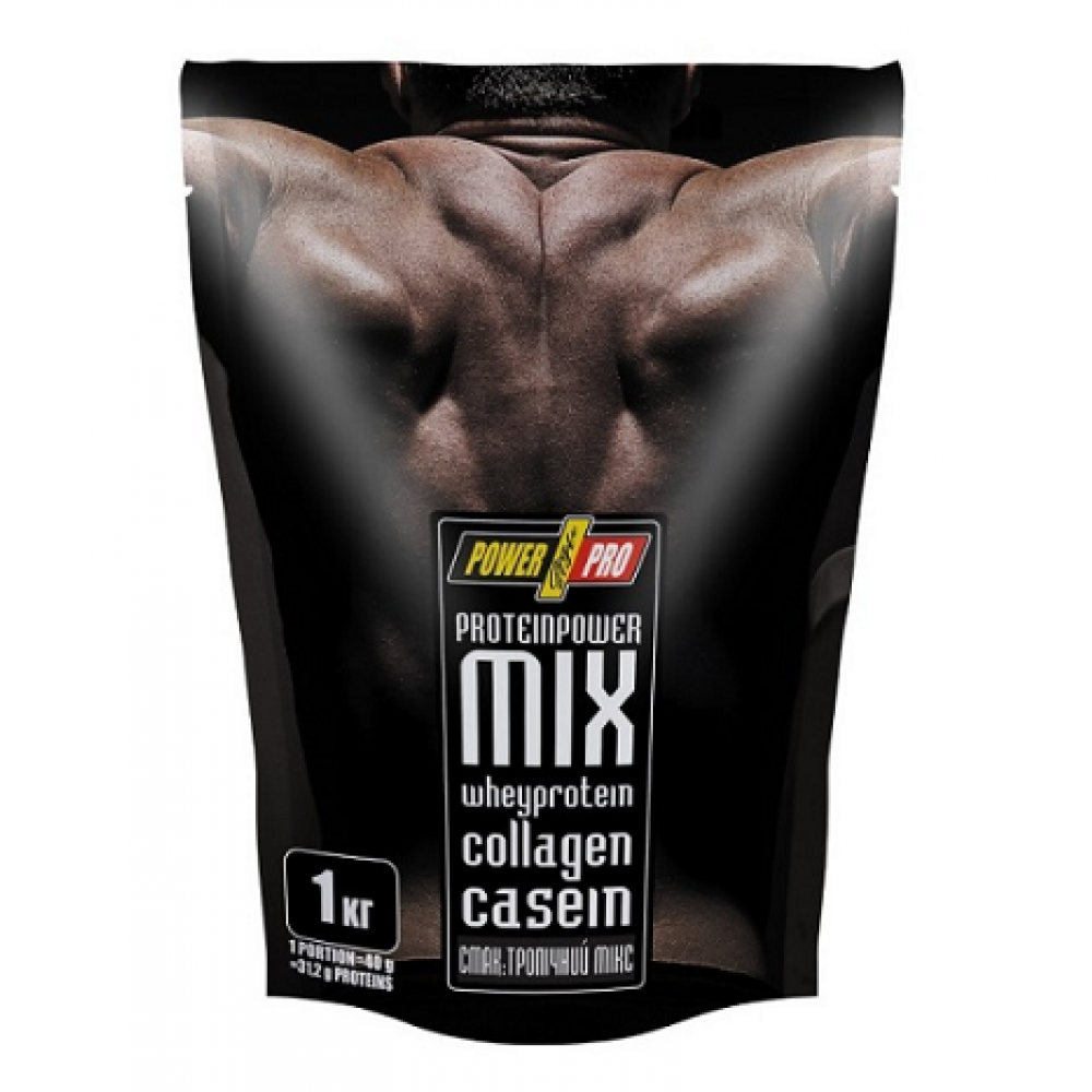 Power Pro Whey Protein MIX - 1000g Honey cookies (Пошкоджена упаковка) 2024-11-0505