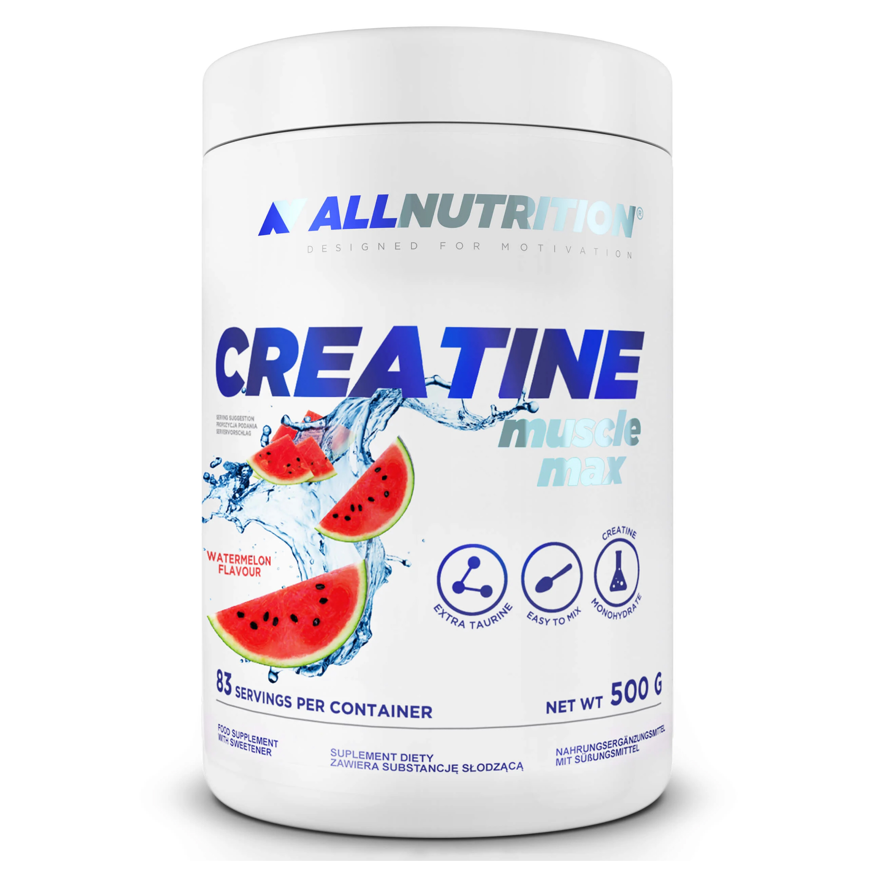 Allnutrition Creatine Muscle Max - 500g Watermelon 100-54-3993630-20