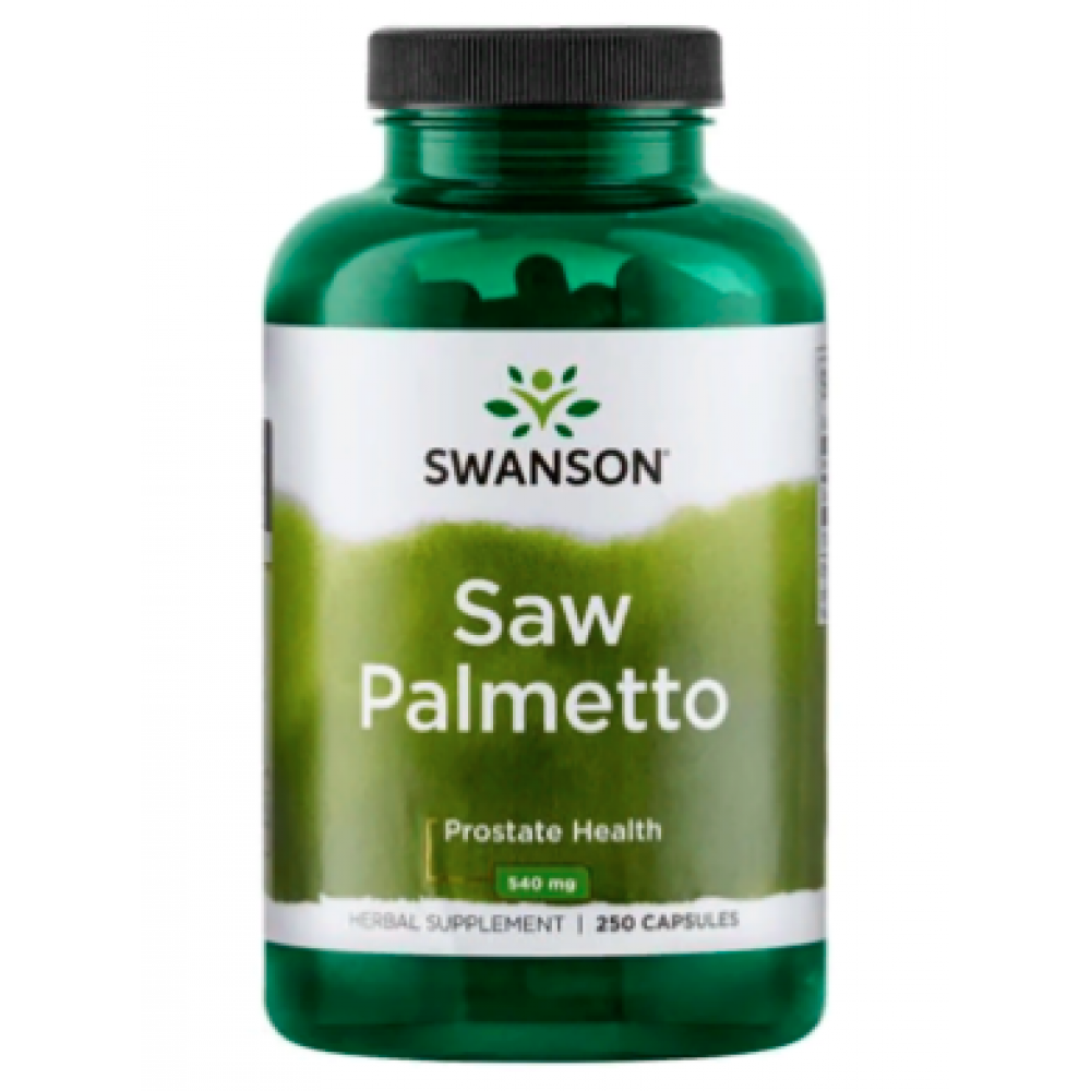 Swanson Saw Palmetto 540 mg - 250 caps 100-29-0666872-20