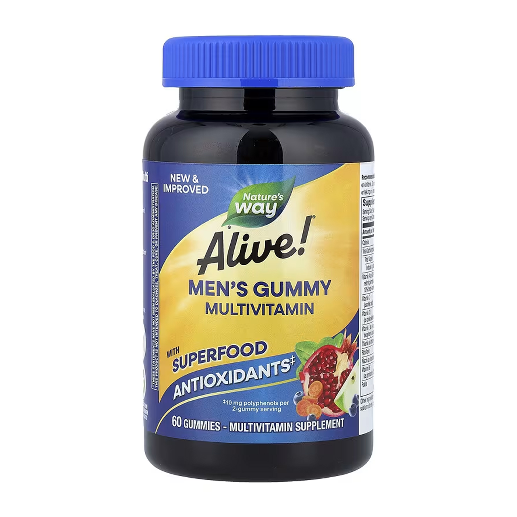 Nature's Way Alive!® Men's Gummy Multivitamin - 60 gummies 2023-10-6385