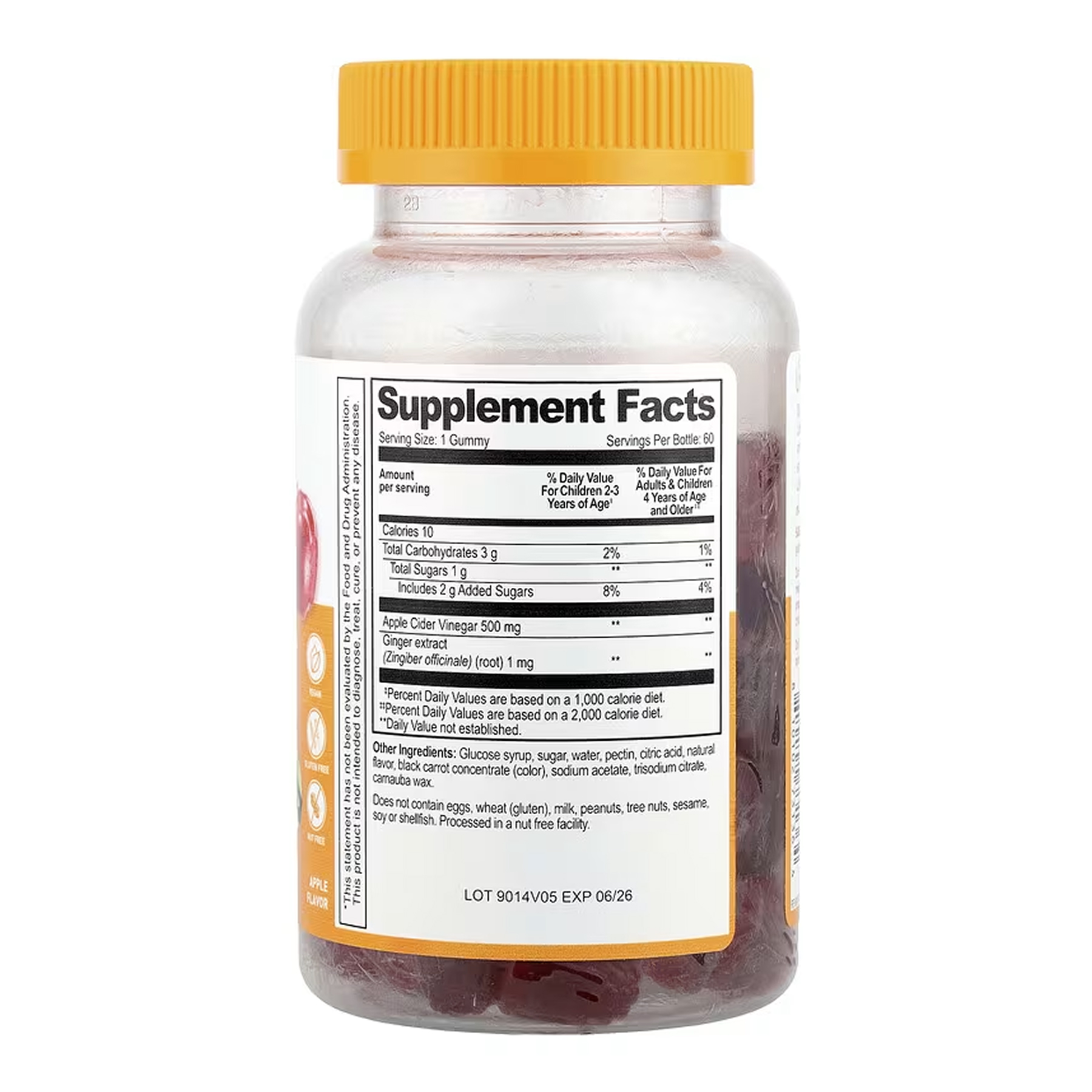 Lifeable Apple Cider Vinegar with the Mother Kids - 60 gummies (До 06.26) 2023-10-7688