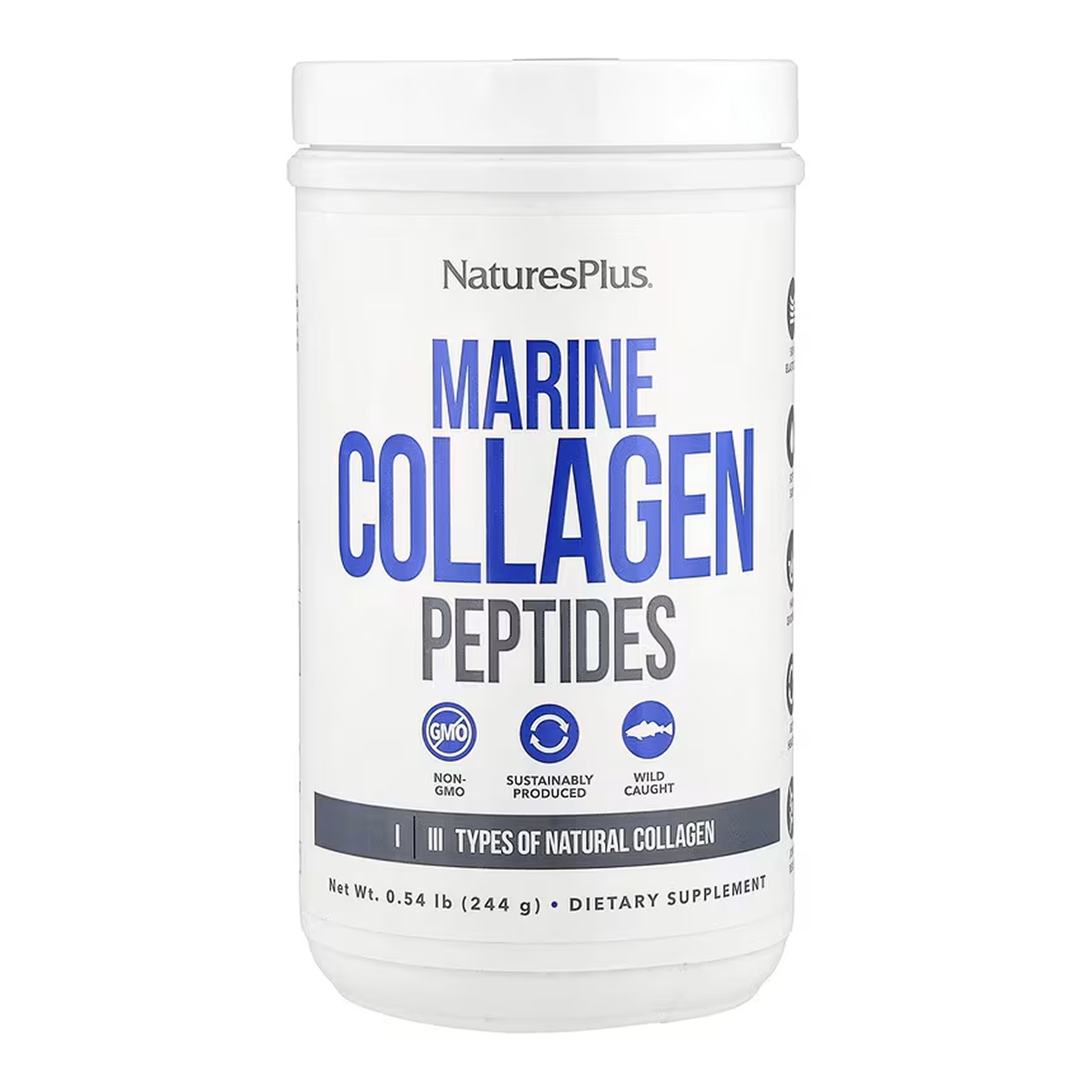 Nature's Plus Marine Collagen Powder - 244g 2023-10-6838