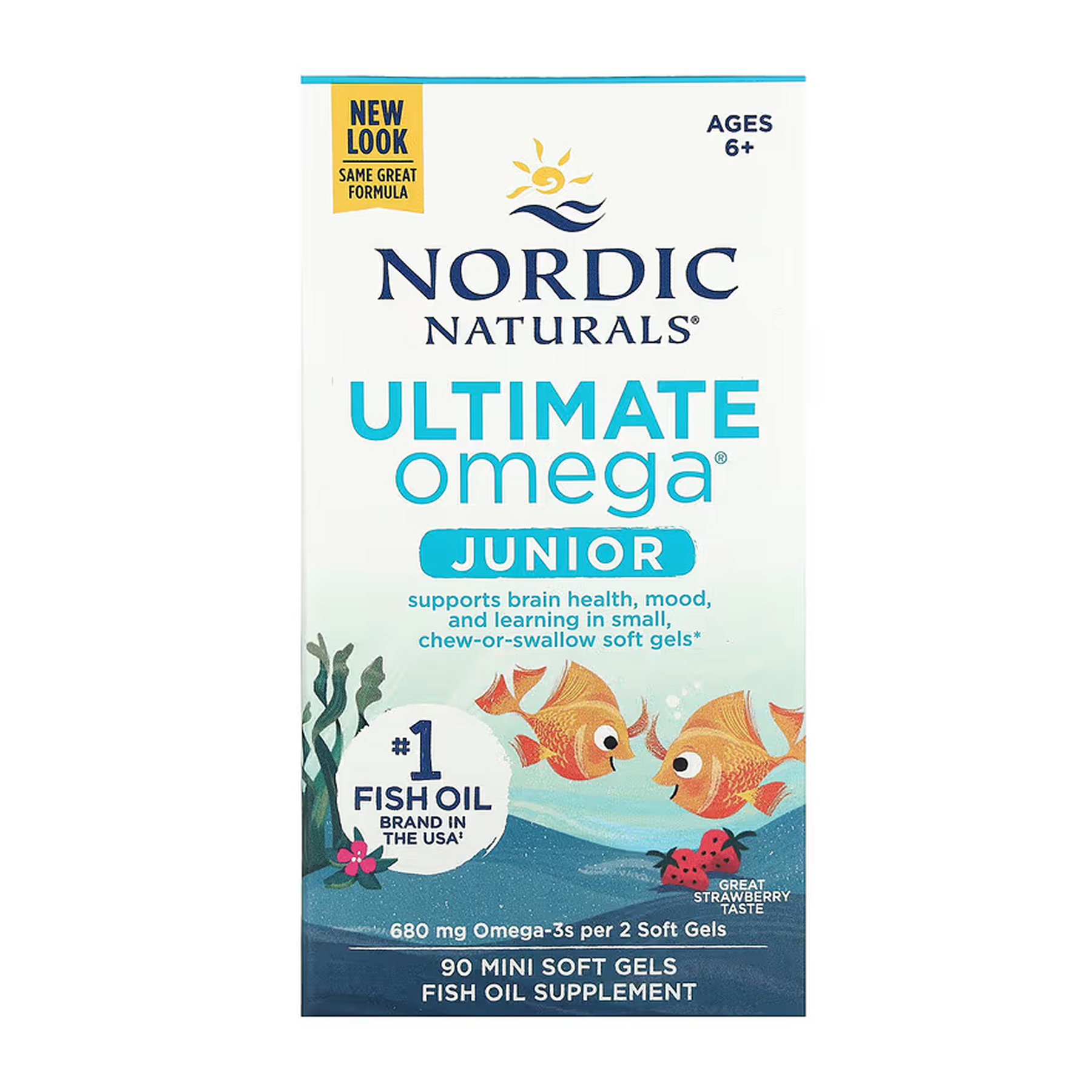 Nordic Naturals Ultimate Omega Junior - 90 mini softgels 2023-10-5942