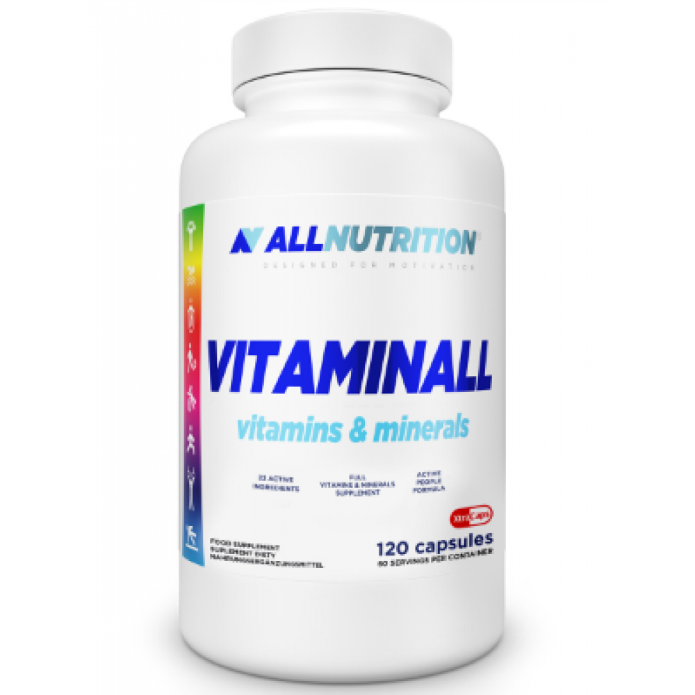 Allnutrition VitaminALL Vitamins and Minerals - 120caps 100-39-0086339-20