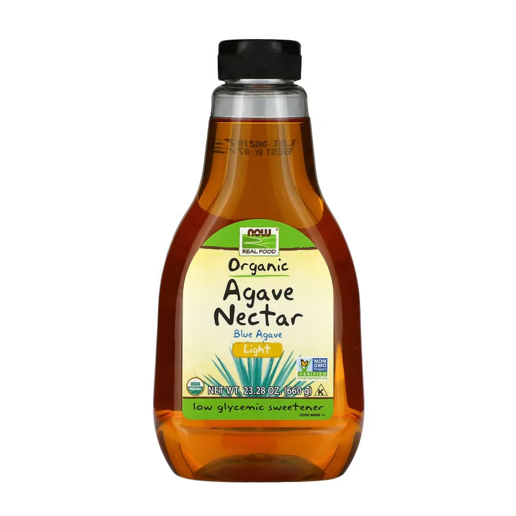 Now Foods Agave Nectar Light & Organic - 660g 2023-10-5254