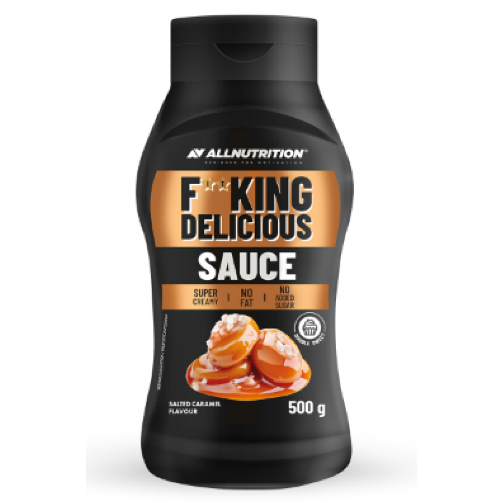 Allnutrition F**King Delicious Sauce - 500g Salted Caramel (До 06.26) 2023-10-7742