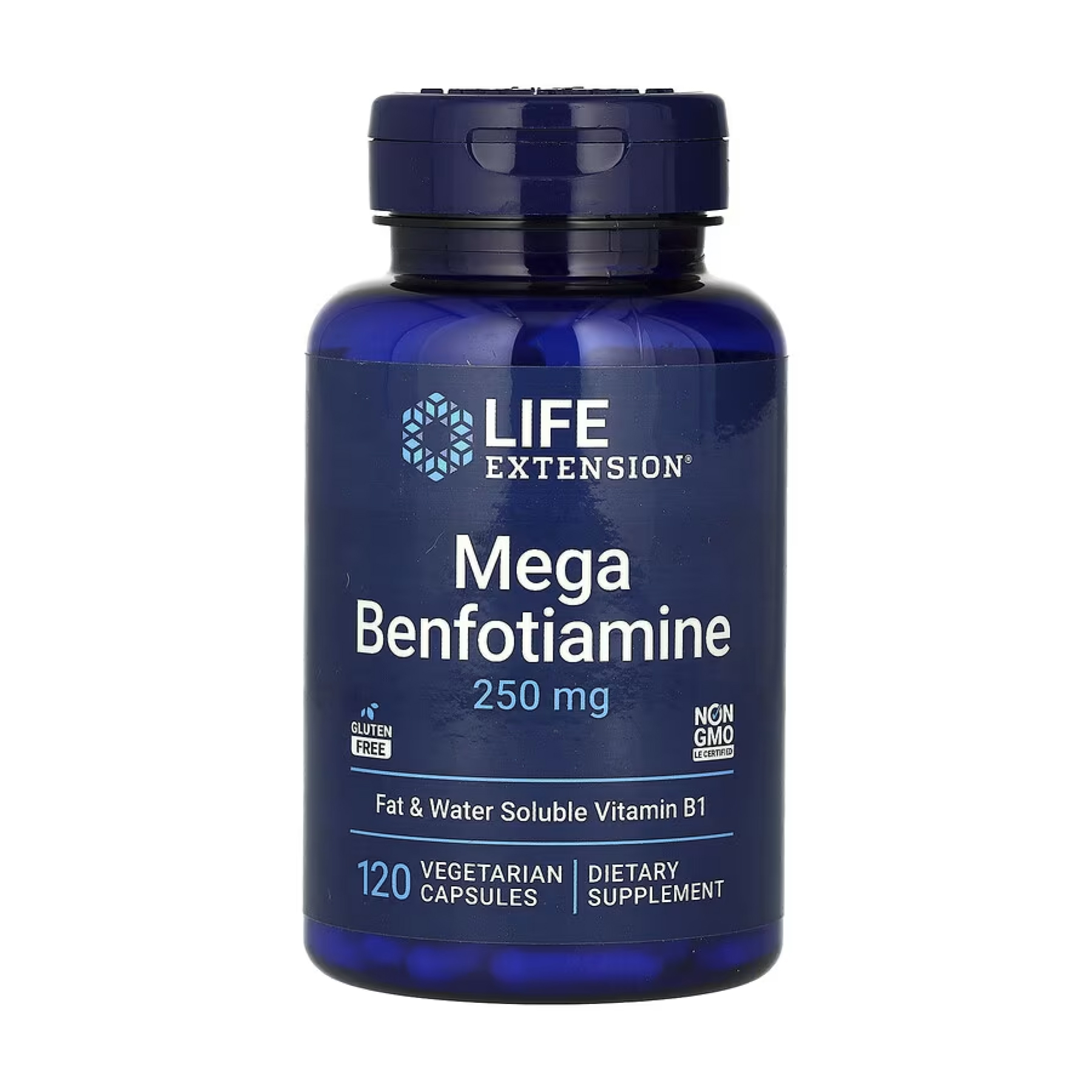 Life Extension Mega Benfotiamine 250 mg - 120 vcaps 2023-10-3213