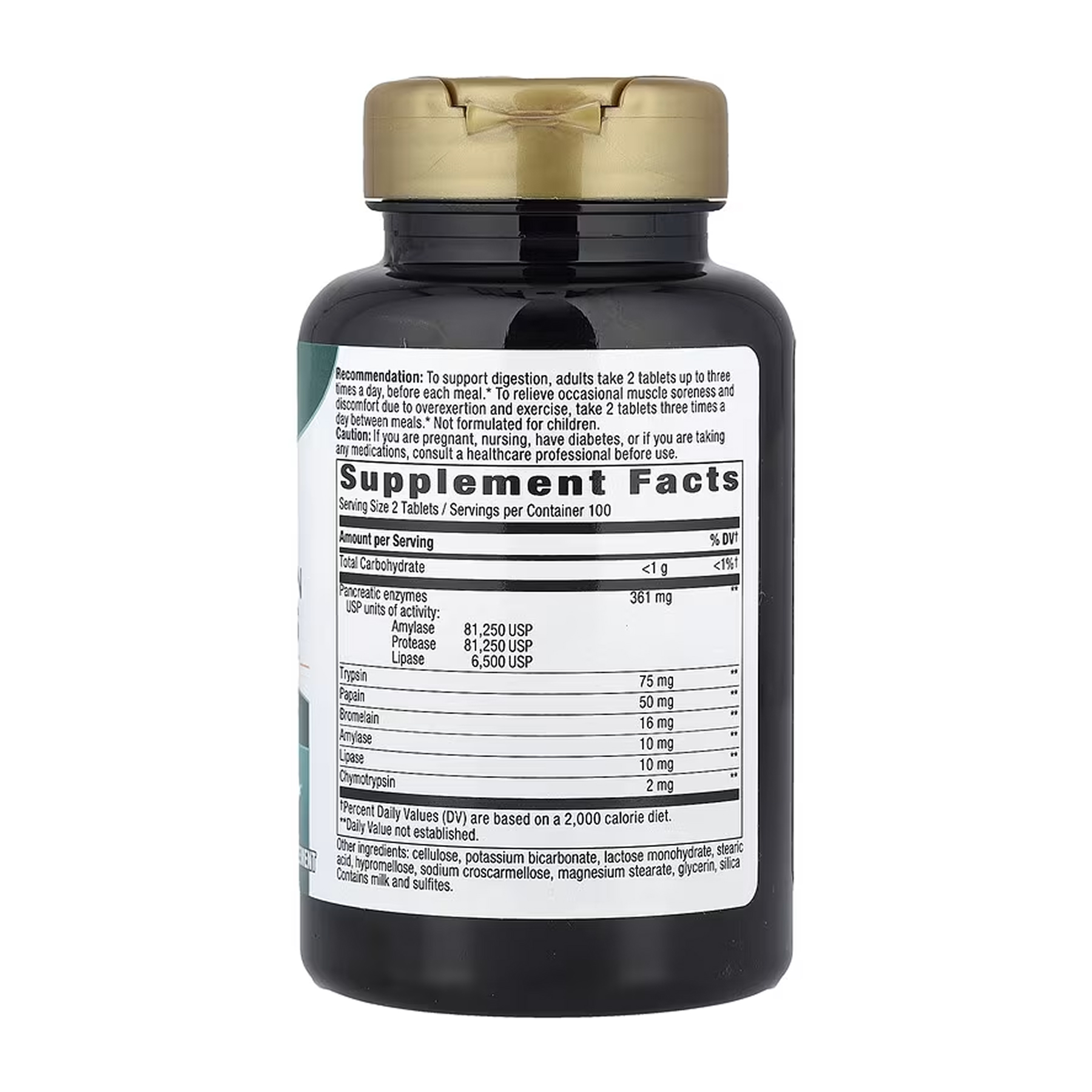 Nature's Way Mega-Zyme Original - 200 tabs 2023-10-6386