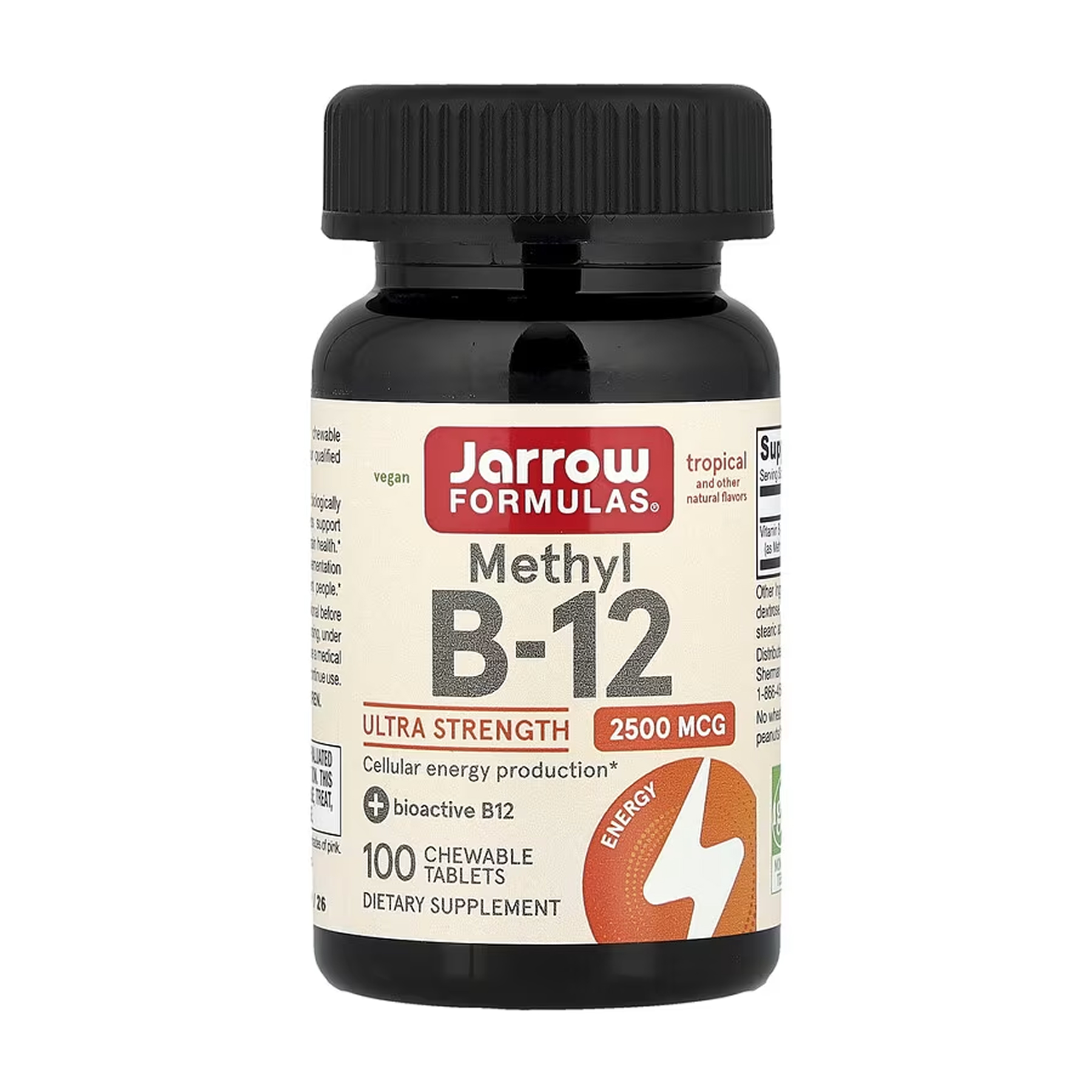 Jarrow Formulas Methyl B1 Methylcobalamin 2500mcg - 100 caps 2023-10-5757