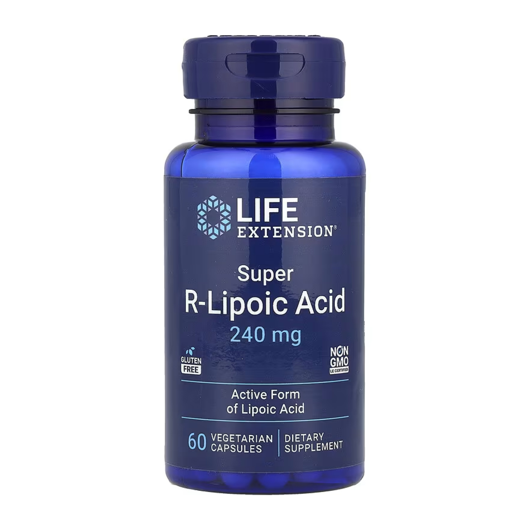 Life Extension Super R-Lipoic Acid 240 mg - 60 vcaps 2023-10-5202