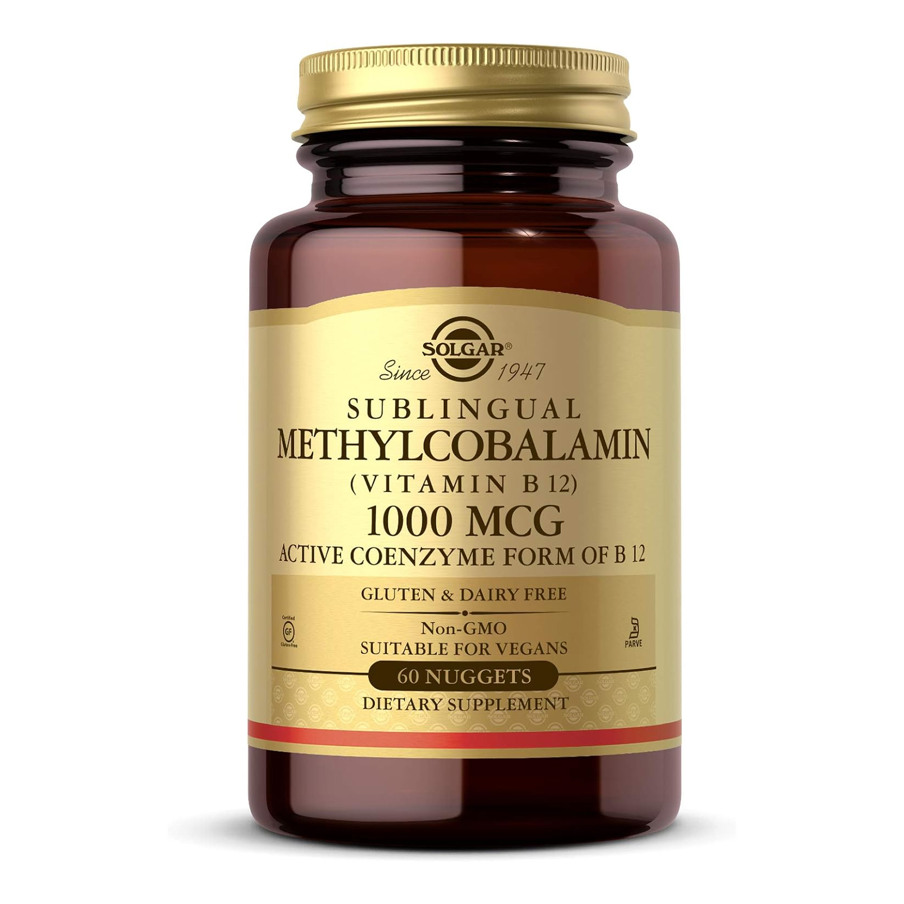 Solgar Methylcobalamin (Vitamin B12) 1000 mcg - 60 nuggets 2023-10-7009