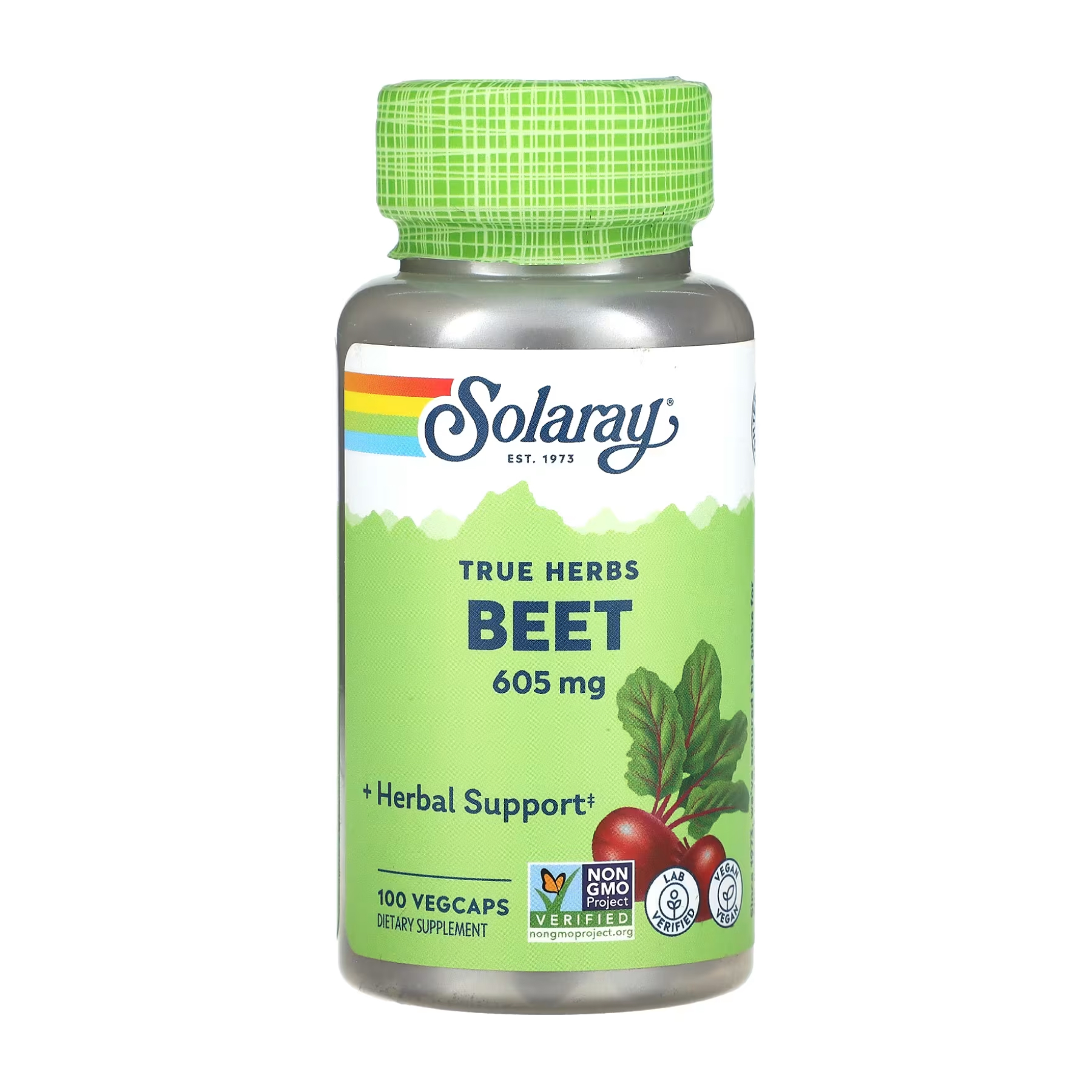 Solaray Beet Root 605mg - 100 caps 2023-10-3420