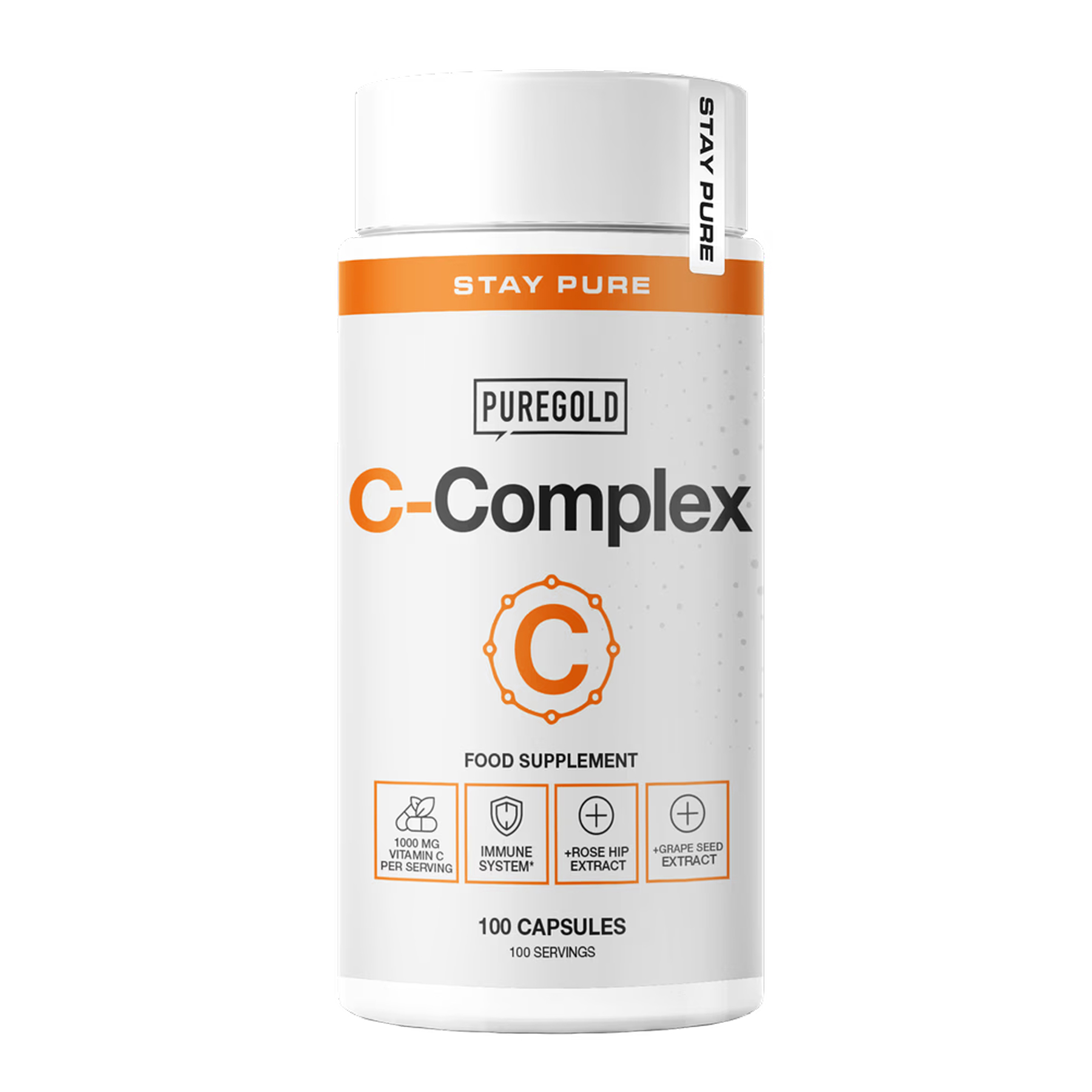 Pure Gold C-Complex - 100 caps 2023-10-6046