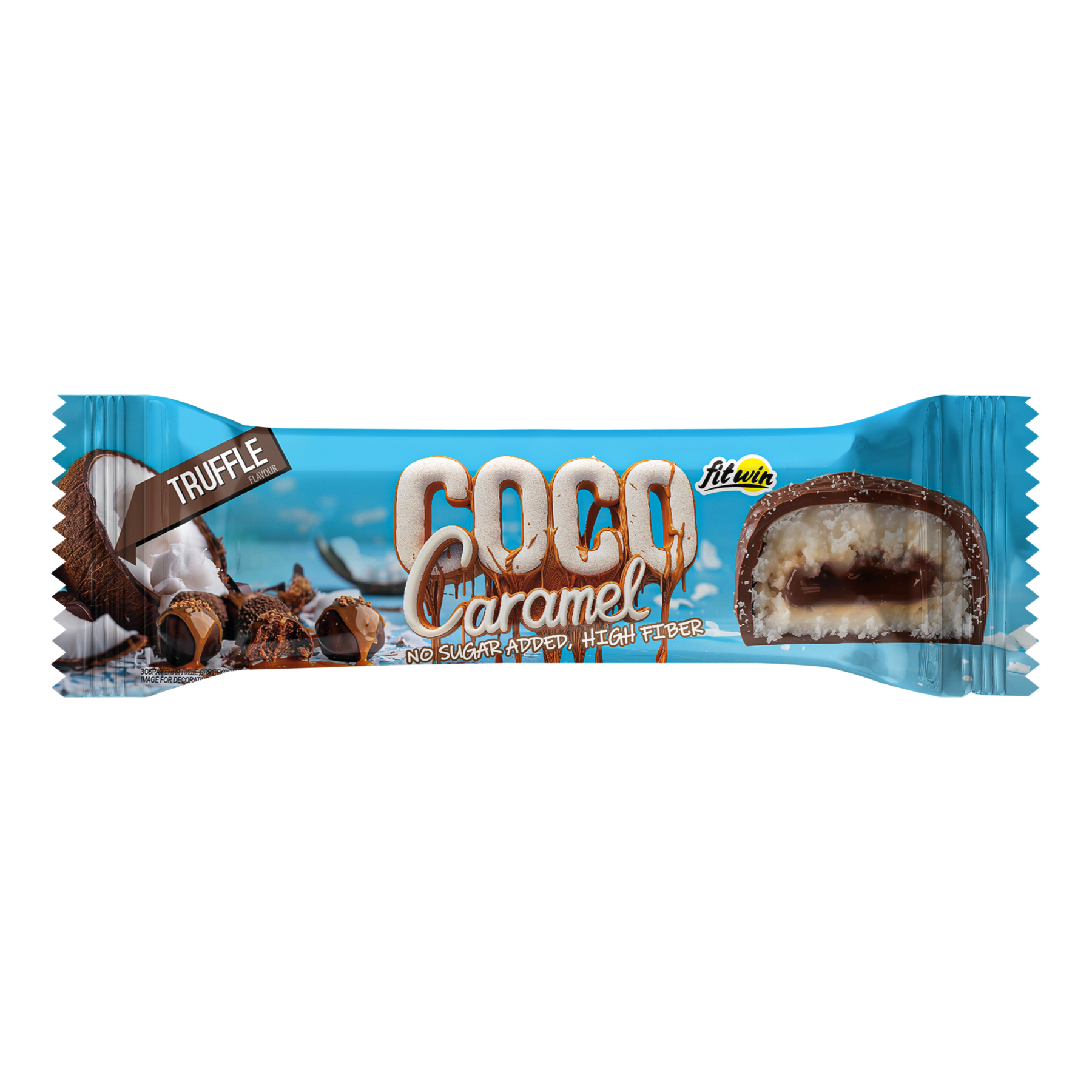 FitWin Coco Caramel - 20x40g Truffle 2023-10-2669