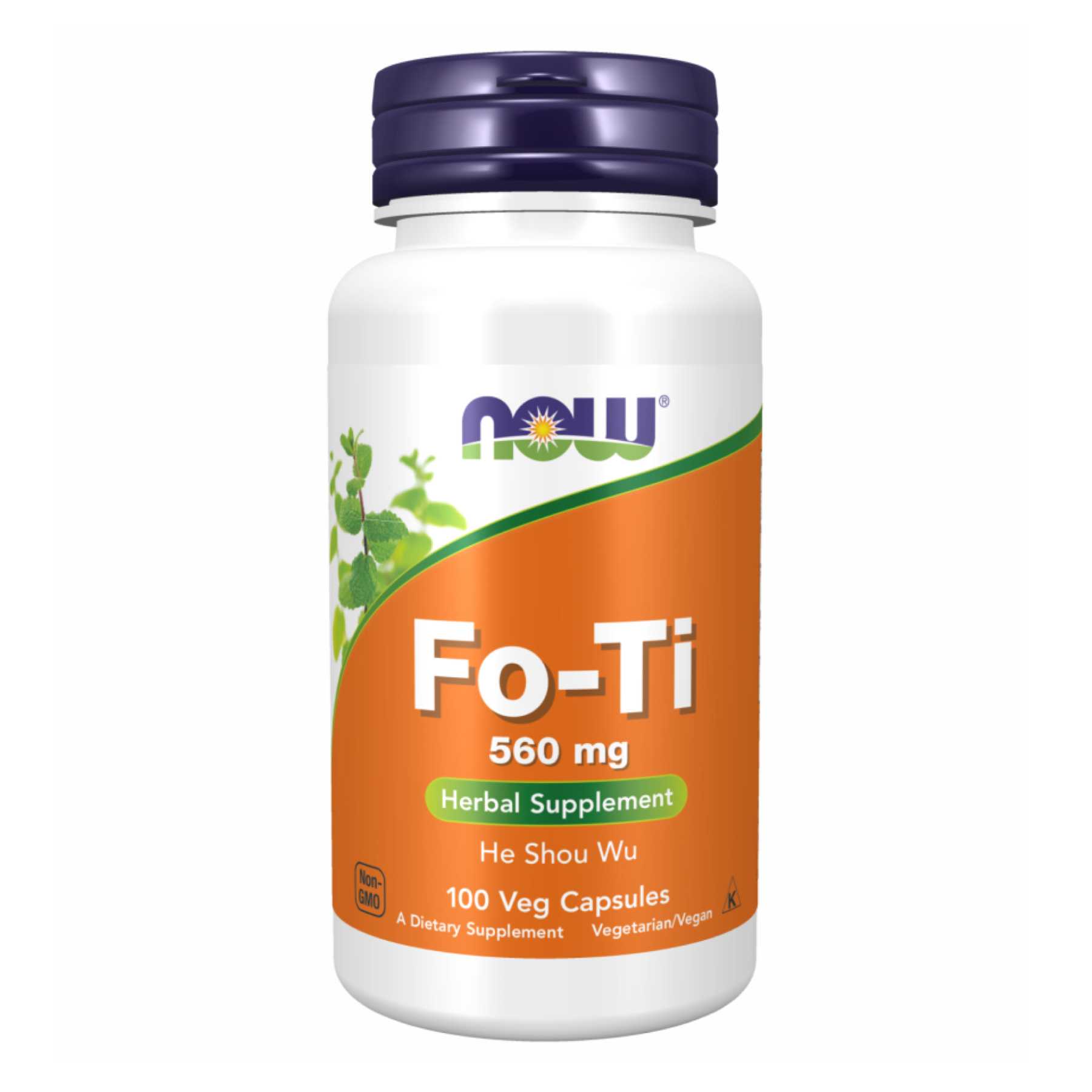 Now Foods FO-TI 560mg - 100 vcaps 2022-10-1409