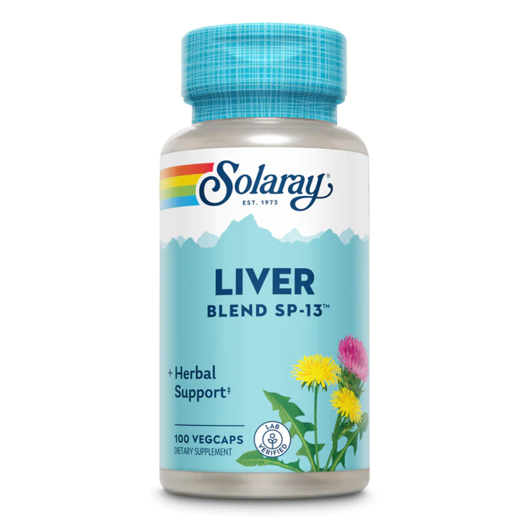 Solaray Liver Blend SP-13 - 100 vcaps 2022-10-1782