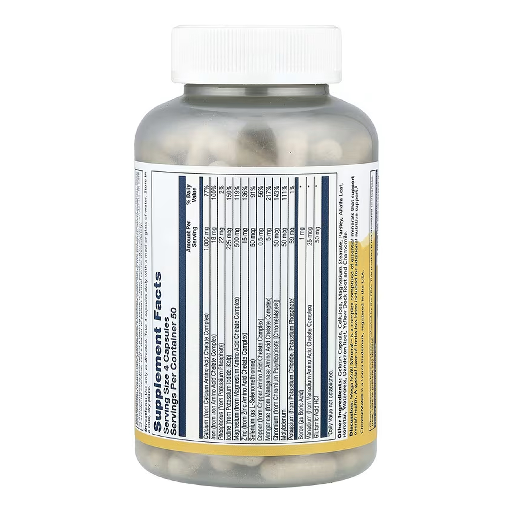 Solaray Multi Mineral - 200 caps 2023-10-6960