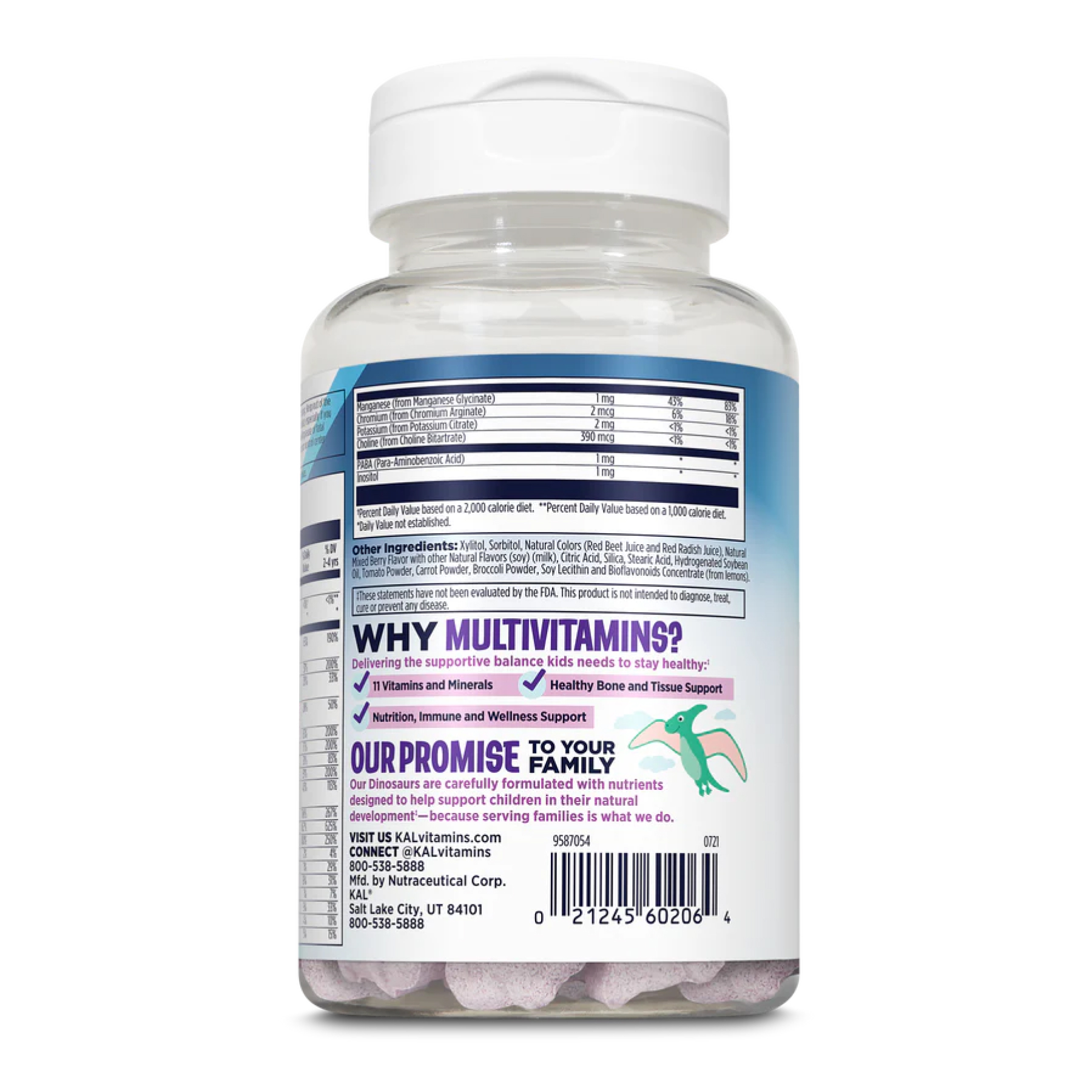 KAL MultiSaurus - 90 сhewable Berry Grape Orange 2023-10-2154