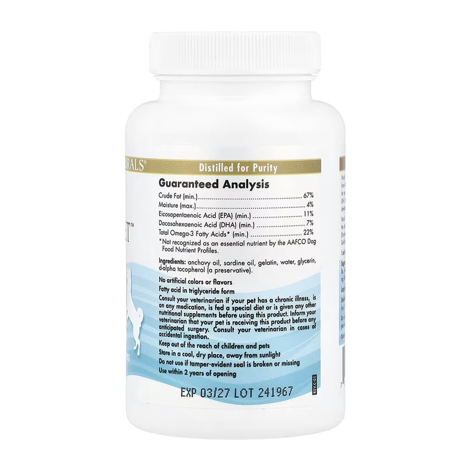 Nordic Naturals Omega-3 Pet - 90 softgels 2023-10-7419