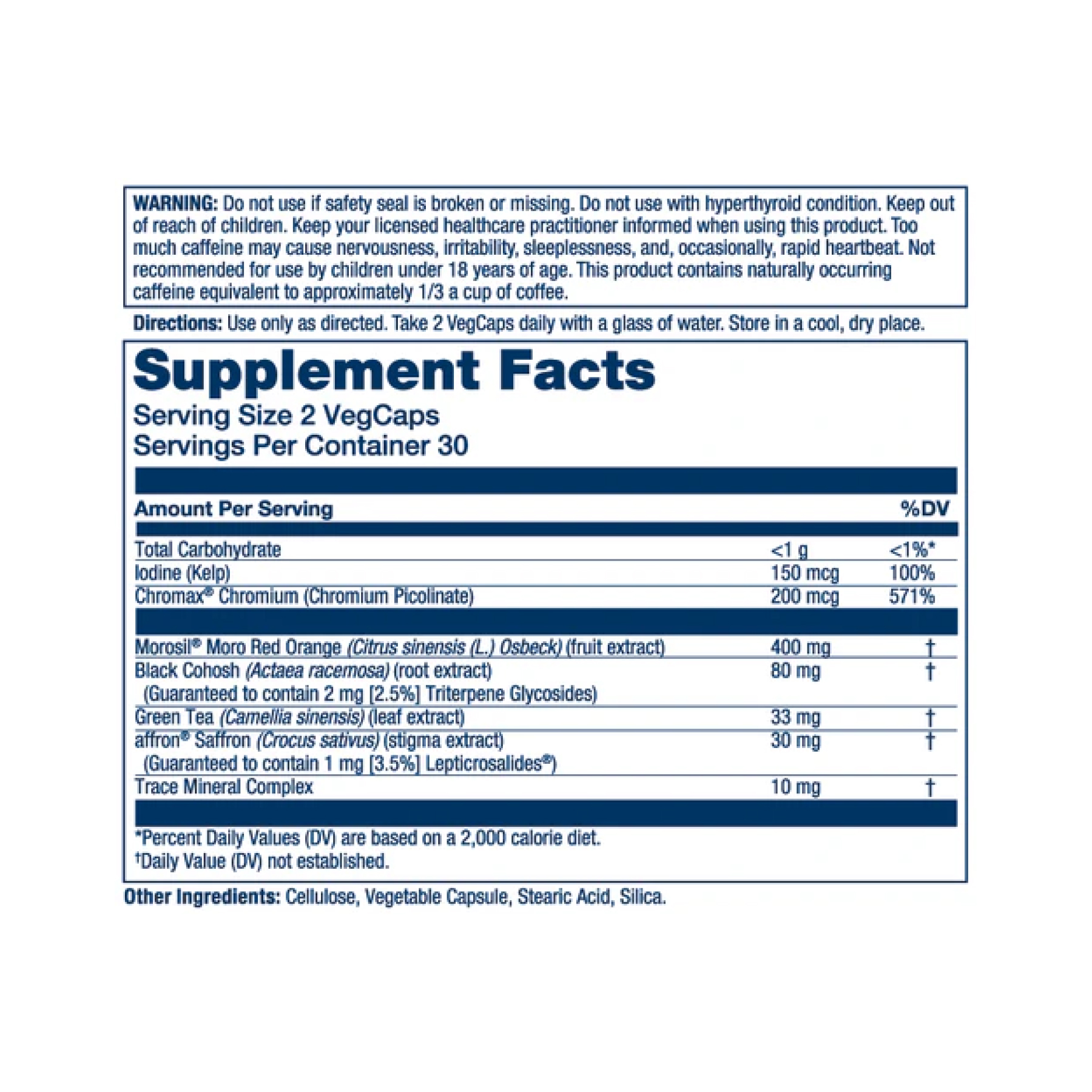 Solaray Womens Health Menopause - 60 vcaps 2023-10-2418