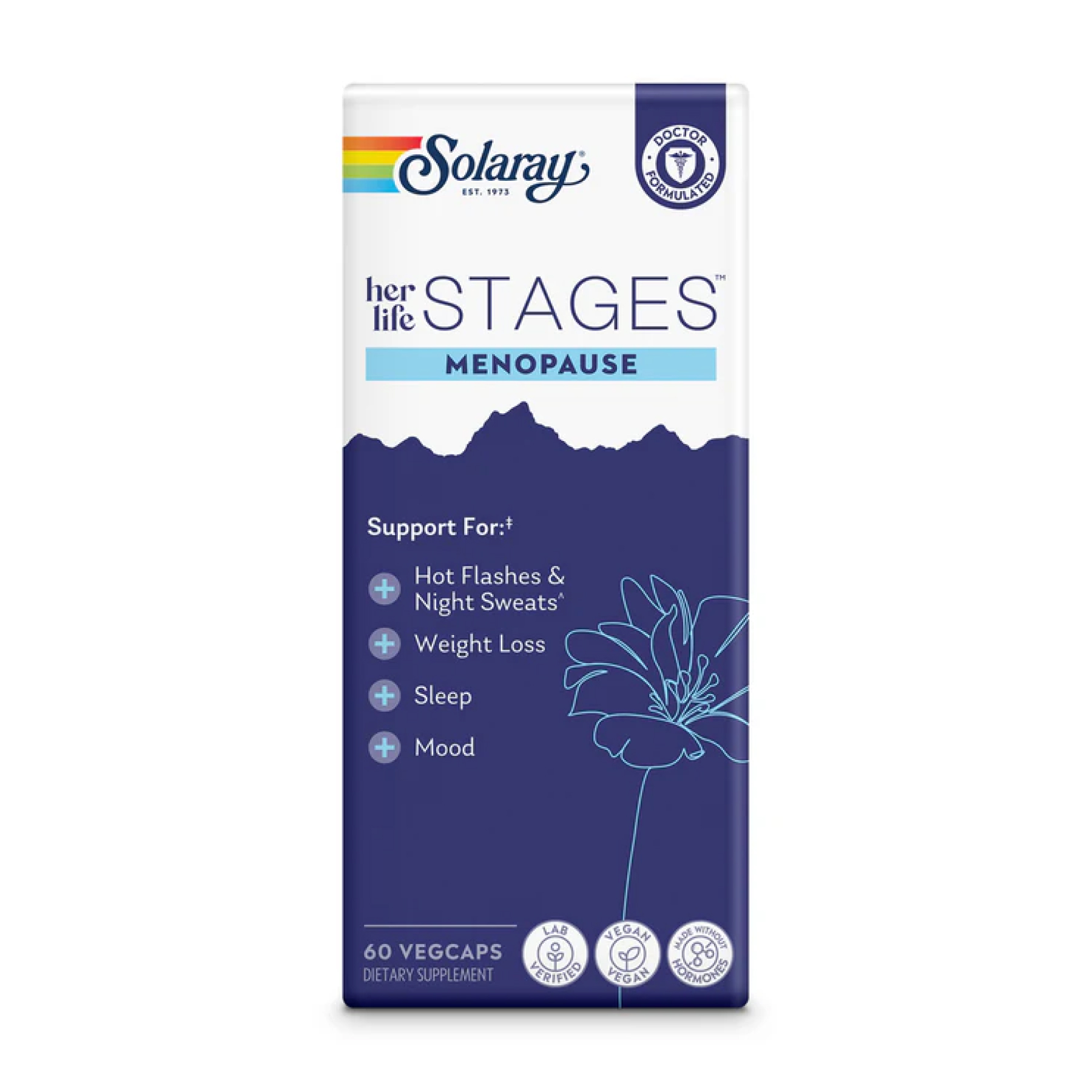 Solaray Womens Health Menopause - 60 vcaps 2023-10-2418