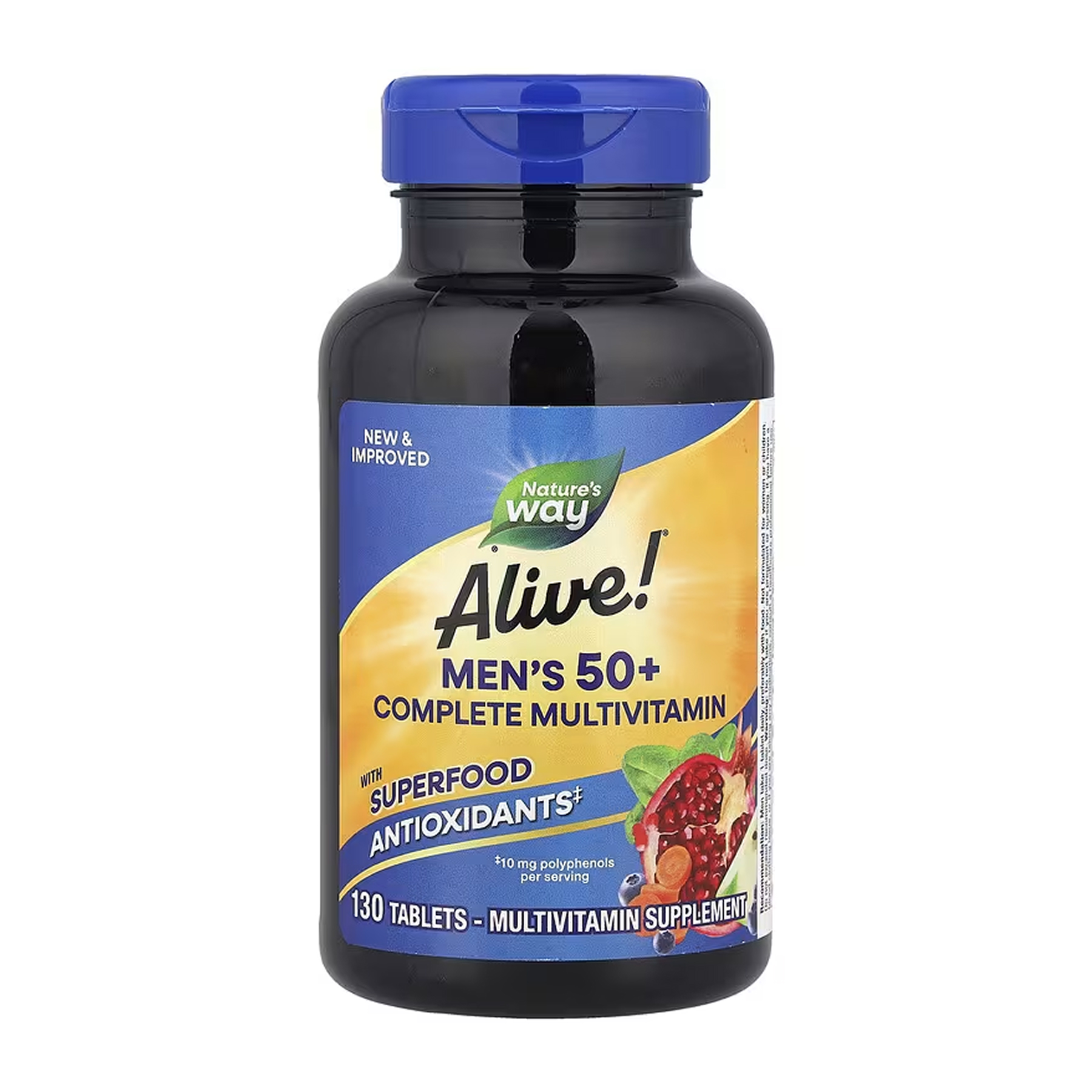 Nature's Way Men's 50+ Complete Multivitamin - 130 tabs 2023-10-6940