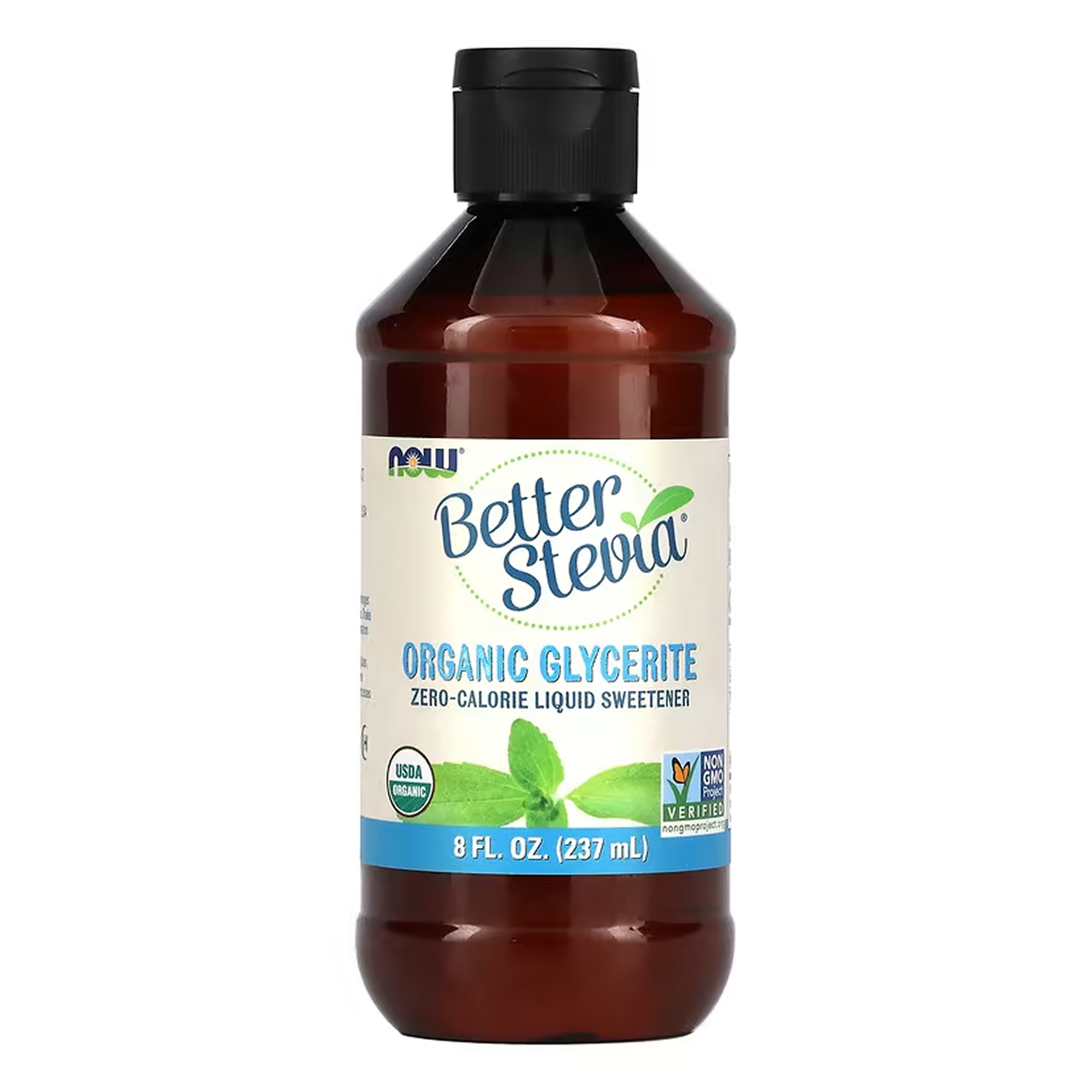 Now Foods BetterStevia® Liquid, Organic Glycerite - 237ml 2023-10-6000