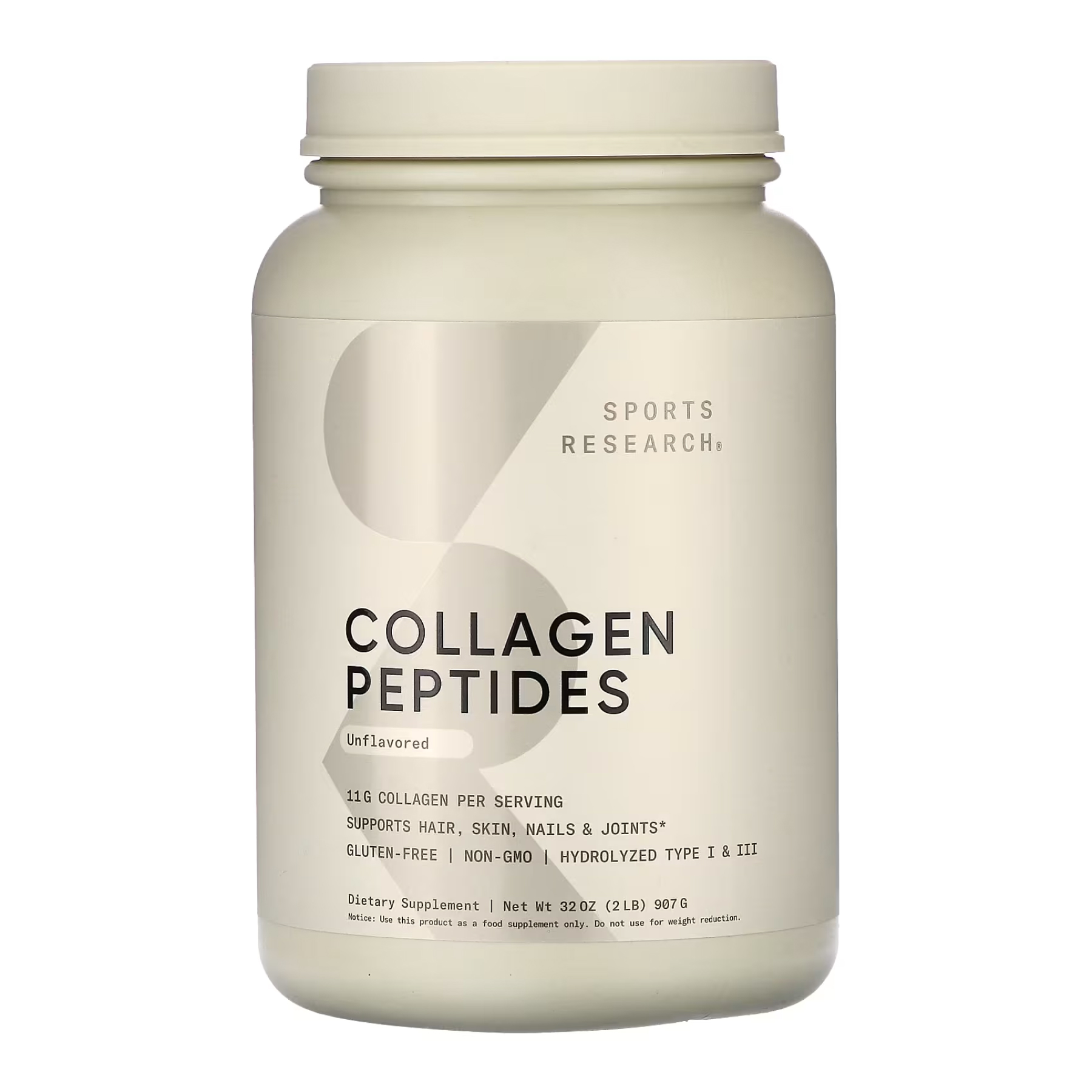 Sport Research Collagen Peptides - 907g Unflavored 2023-10-4007