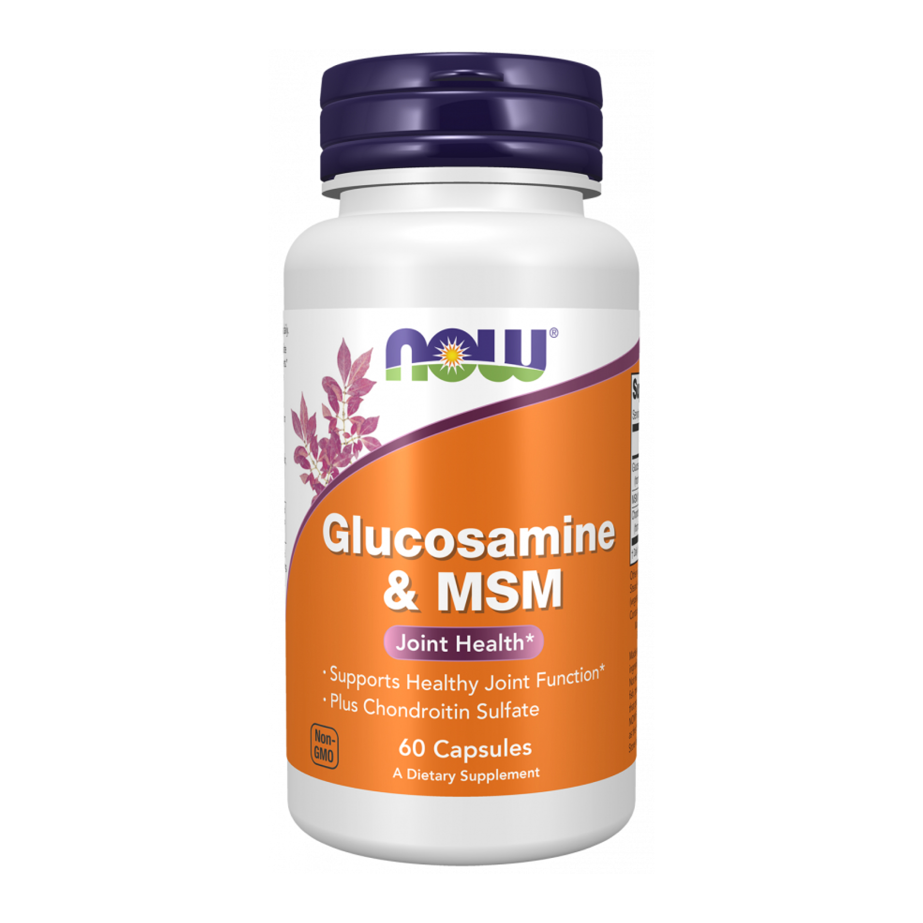 Now Foods Glucosamine & MSM - 60 caps 2023-10-3796