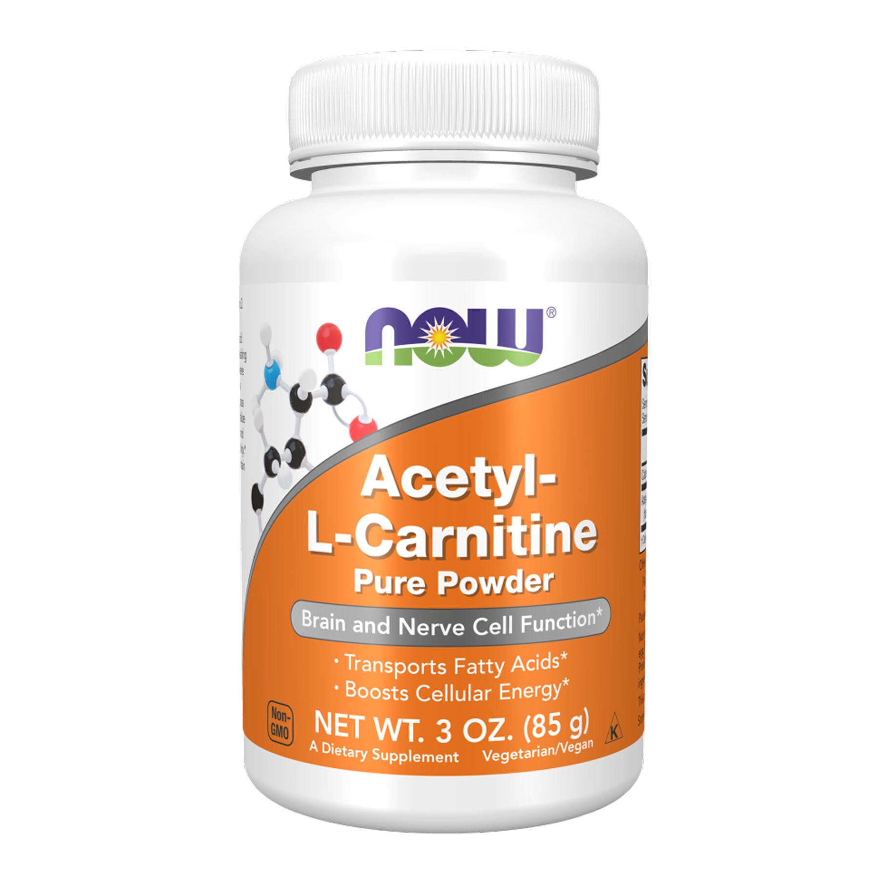 Now Foods L-Carnitine Pure Powder - 85g 2023-10-4527