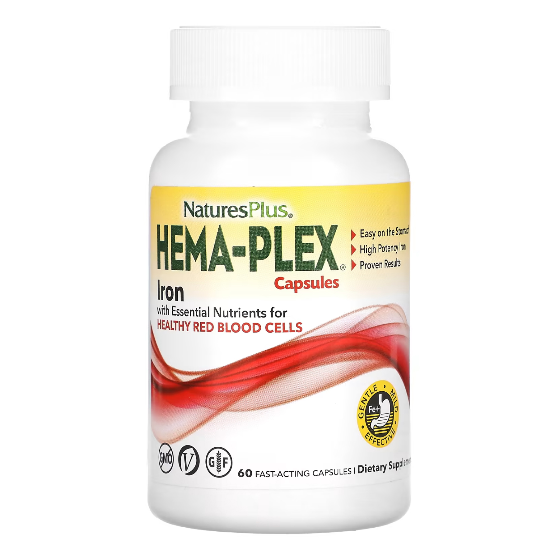 Nature's Plus Hema-Plex - 60 vcaps 2022-10-2842