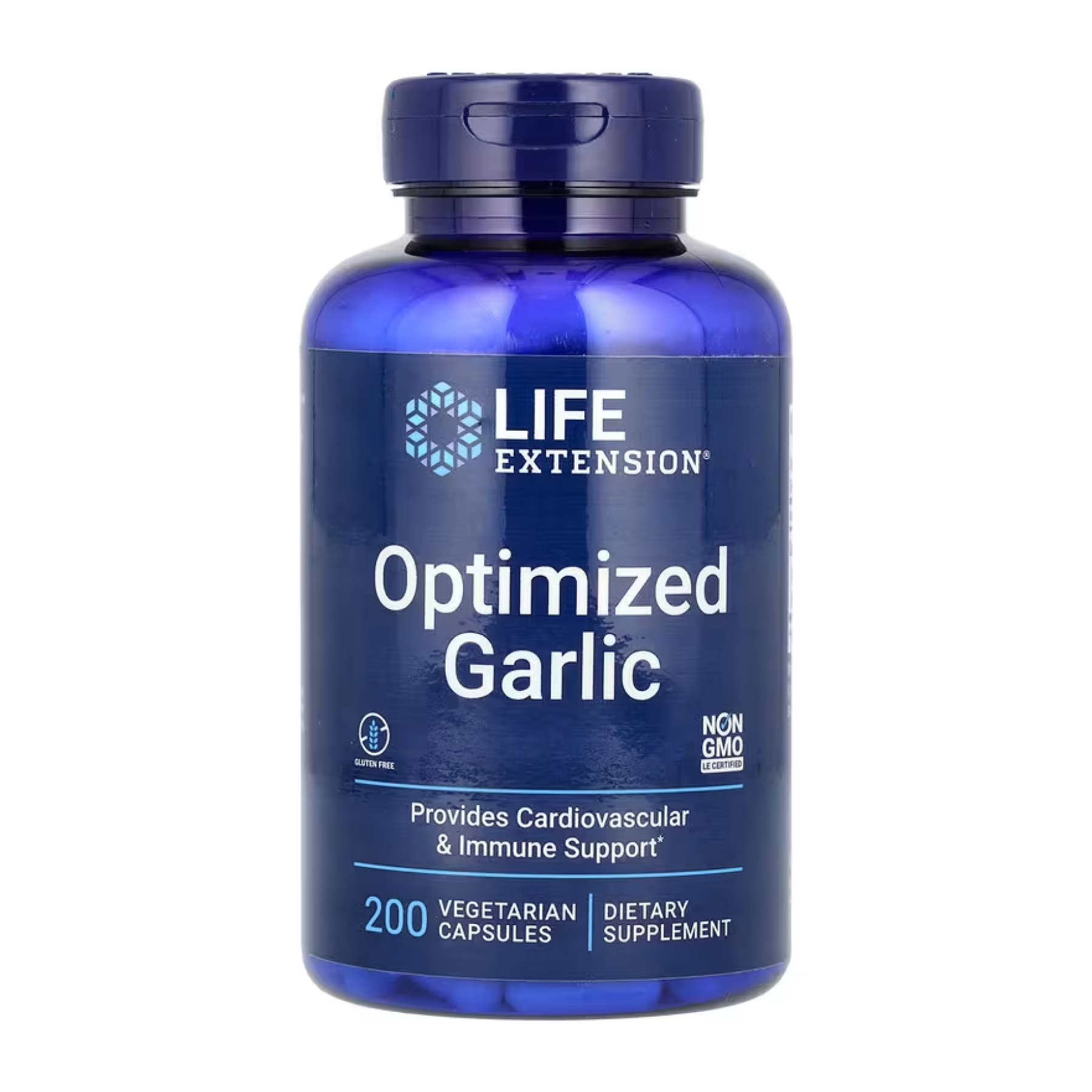 Life Extension Optimized Garlic - 200 vcaps 2023-10-5204