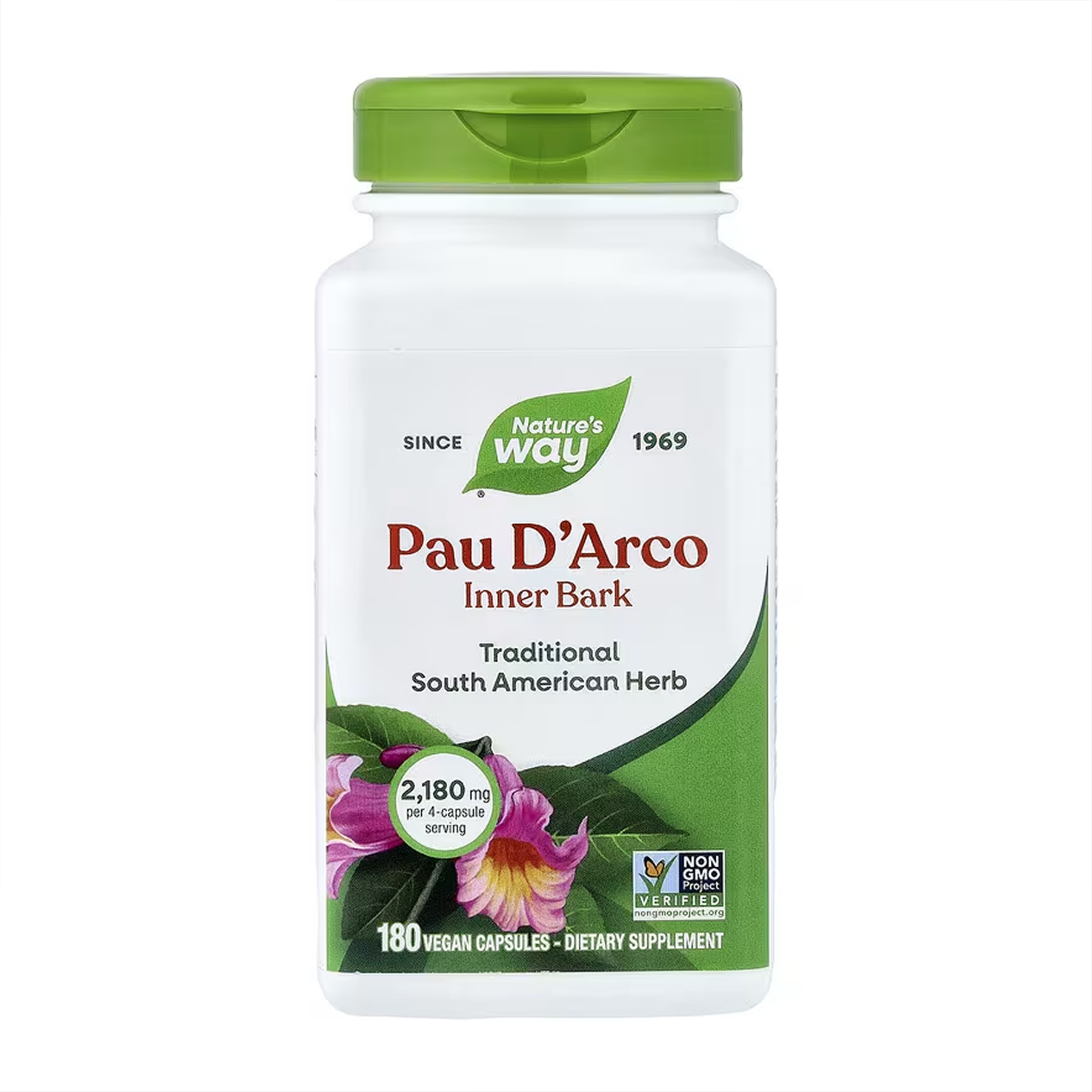 Nature's Way Pau D'Arco Inner Bark - 180 vcaps 2022-10-1097