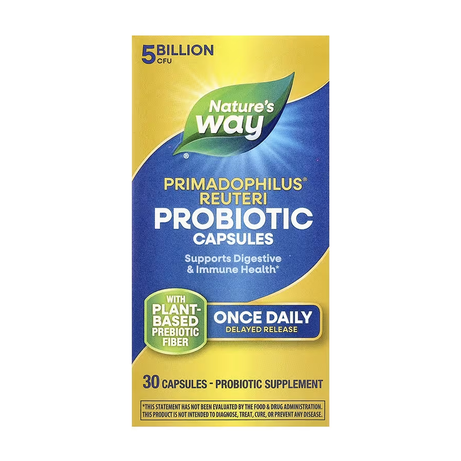 Nature's Way Primadophilus® Reuteri Probiotic - 30 vcaps 2023-10-5487