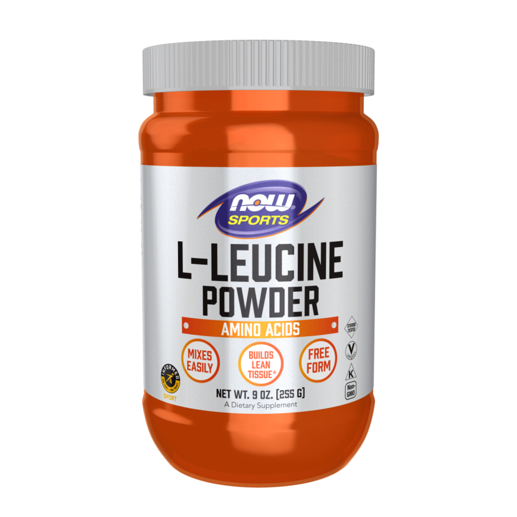 Now Foods L-Leucine Powder - 255g 2023-10-4528