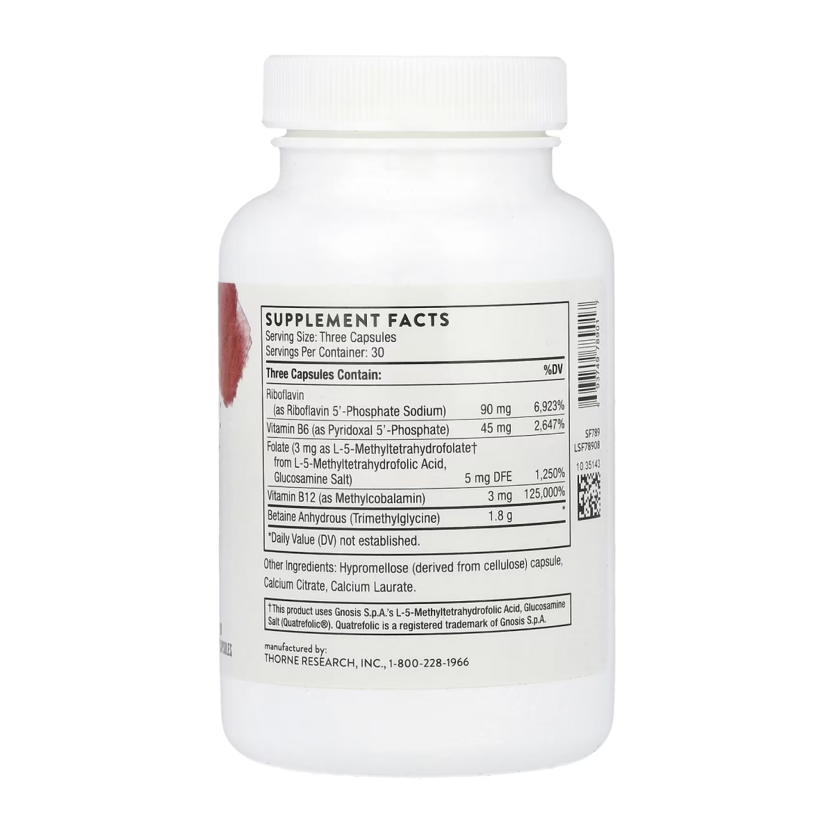 Thorne Methyl-Guard Plus - 90 caps 2023-10-3656