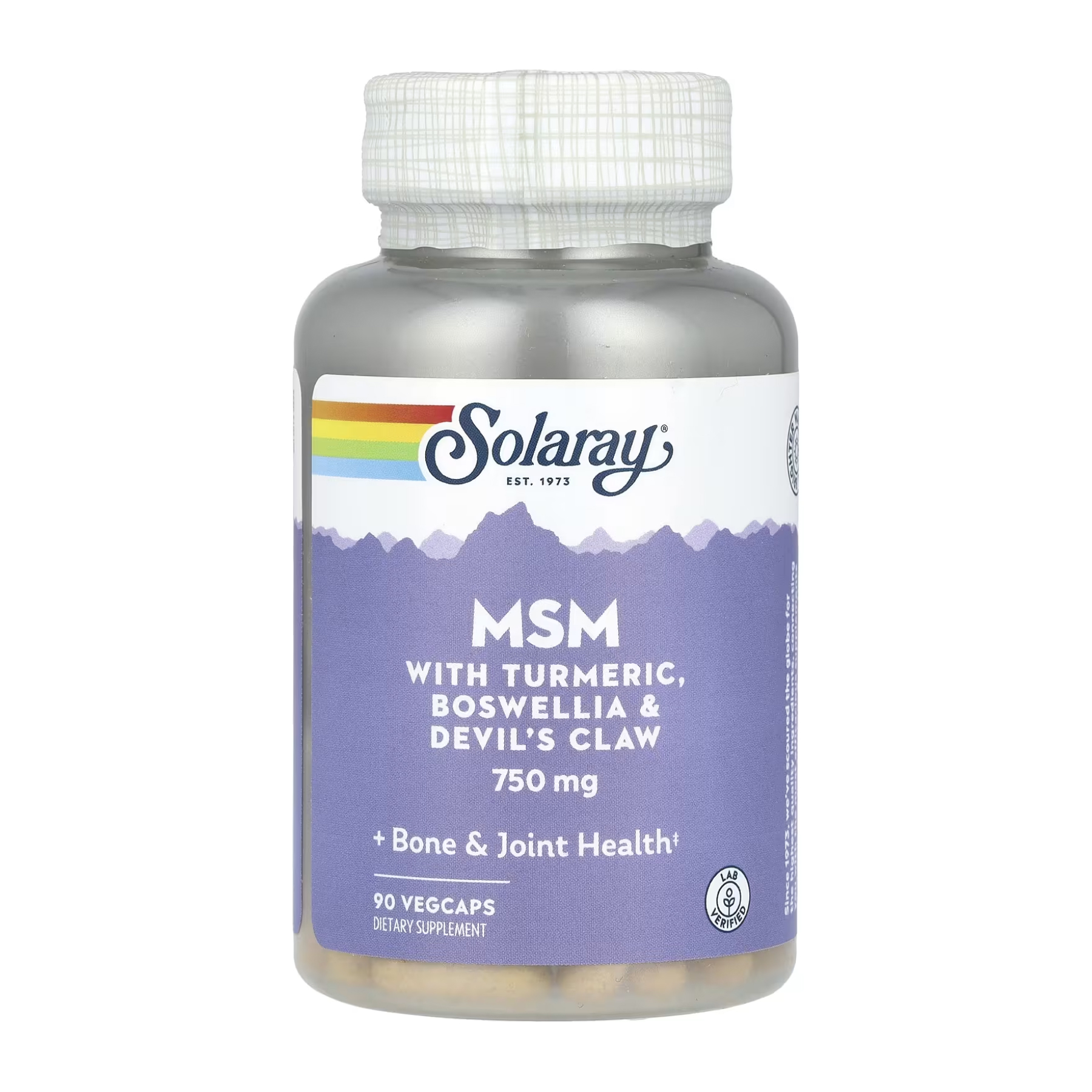 Solaray MSM 750mg - 90 cap 2023-10-3422