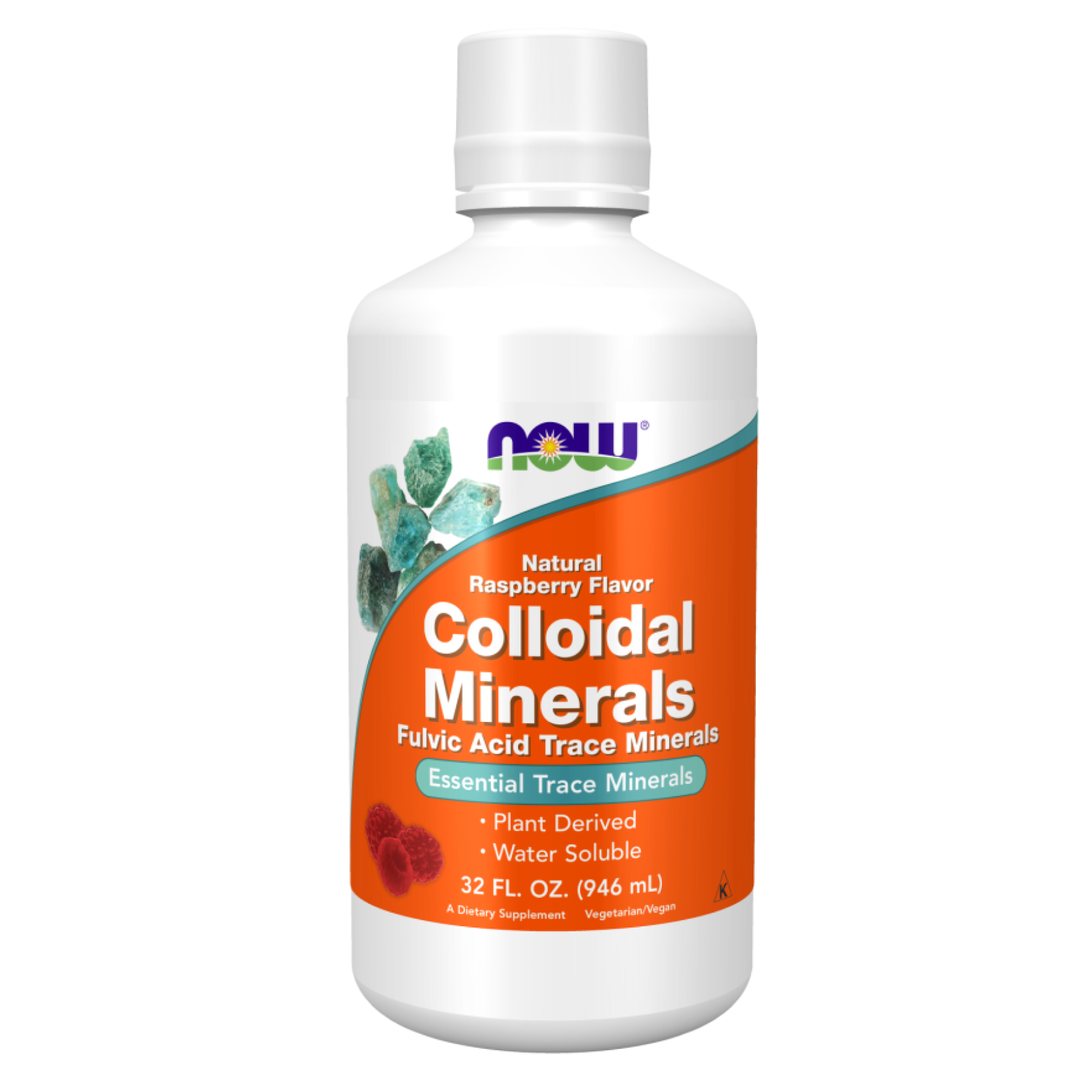 Now Foods Colloidal Minerals Raspberry - 32oz 2022-10-2581