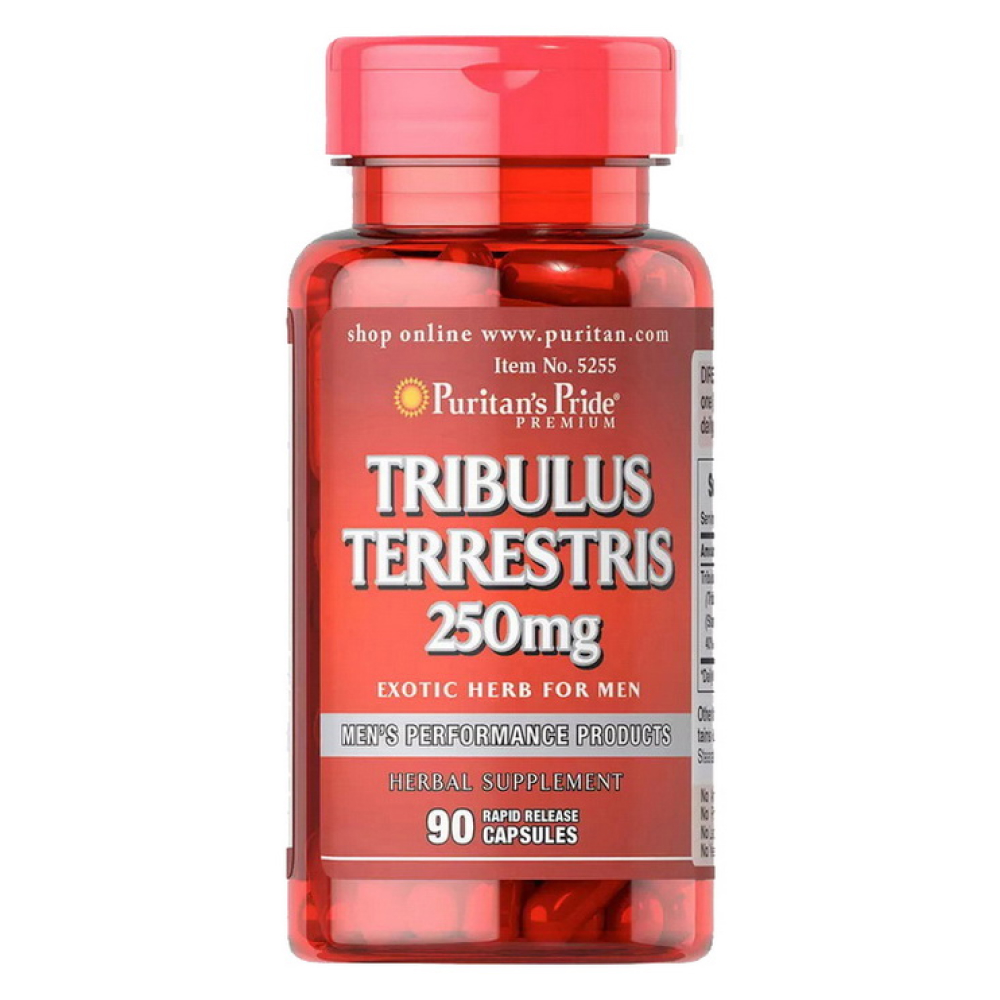 Puritans Pride Tribulus Terrestris 250 mg - 90 caps 100-38-9757836-20