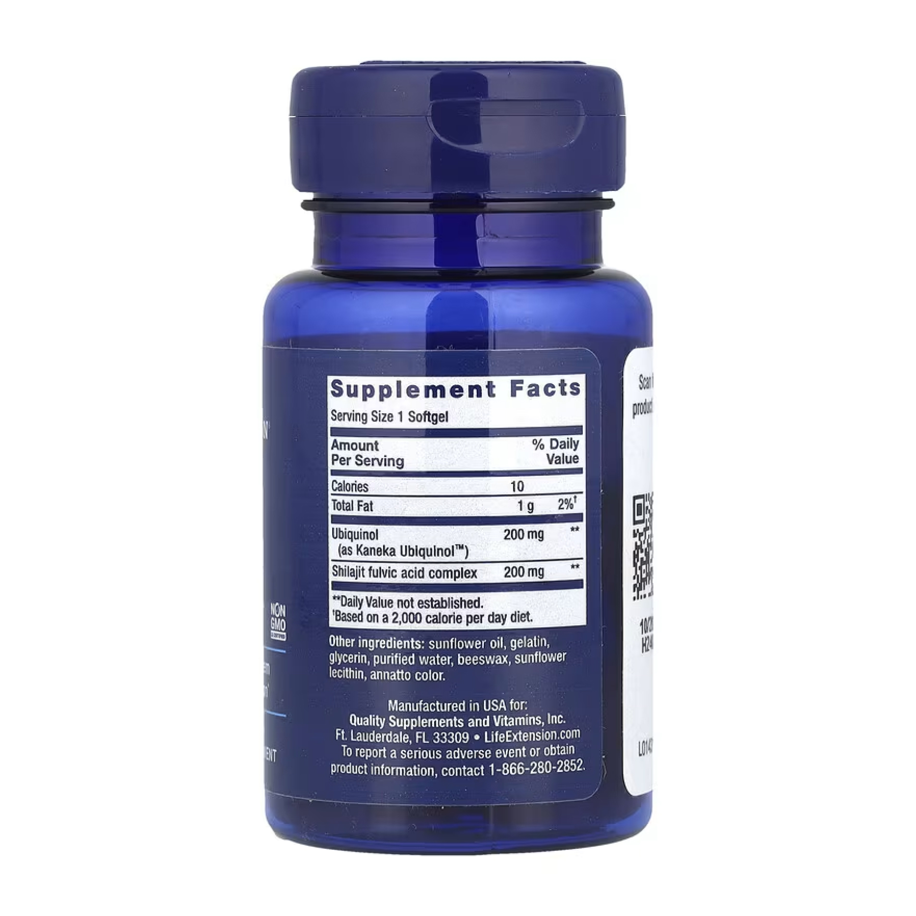 Life Extension Super Ubiquinol CoQ10 with Enhanced Mitochondrial Support™ 200 mg - 30 softgels 2023-10-5205