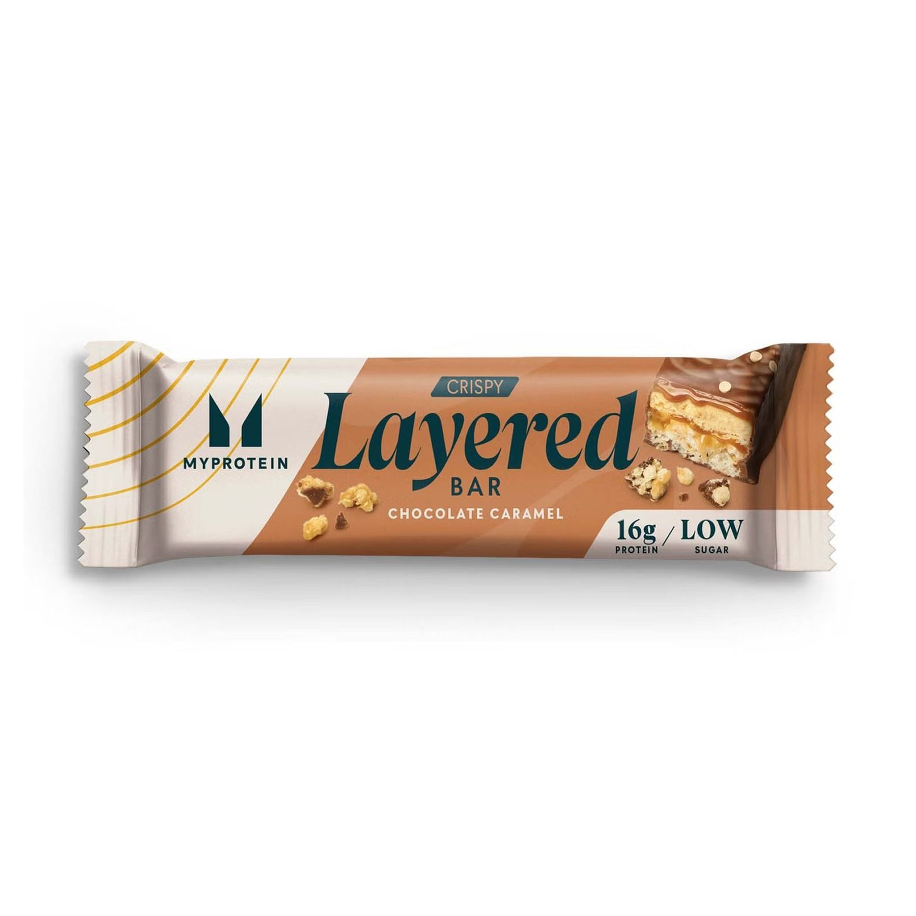 Myprotein Crispy Layered - 58g Chocolate Caramel (Поштучно) (До 05.26) 2024-11-0136