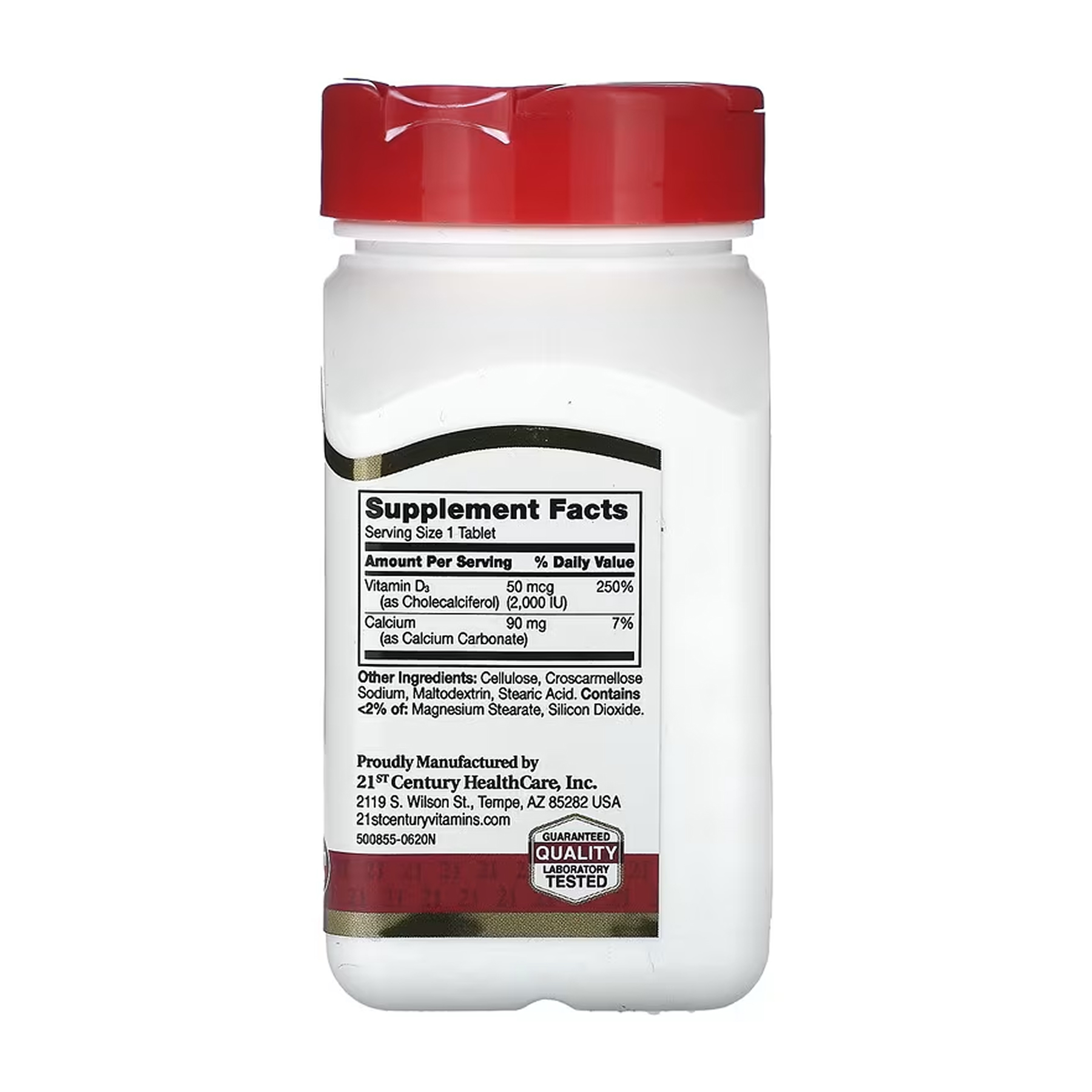 21st Century D3 50 mcg (2000 IU) - 250 tabs 2023-10-7048