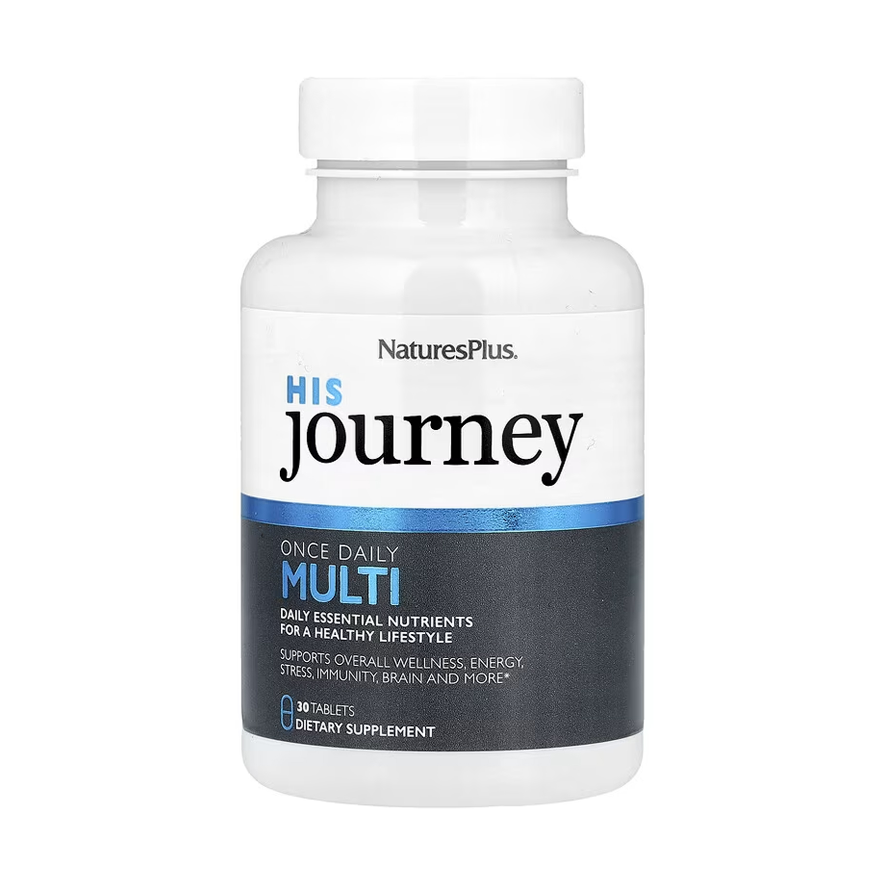 Nature's Plus His Journey Once Daily Multi - 30 tabs 2023-10-5538