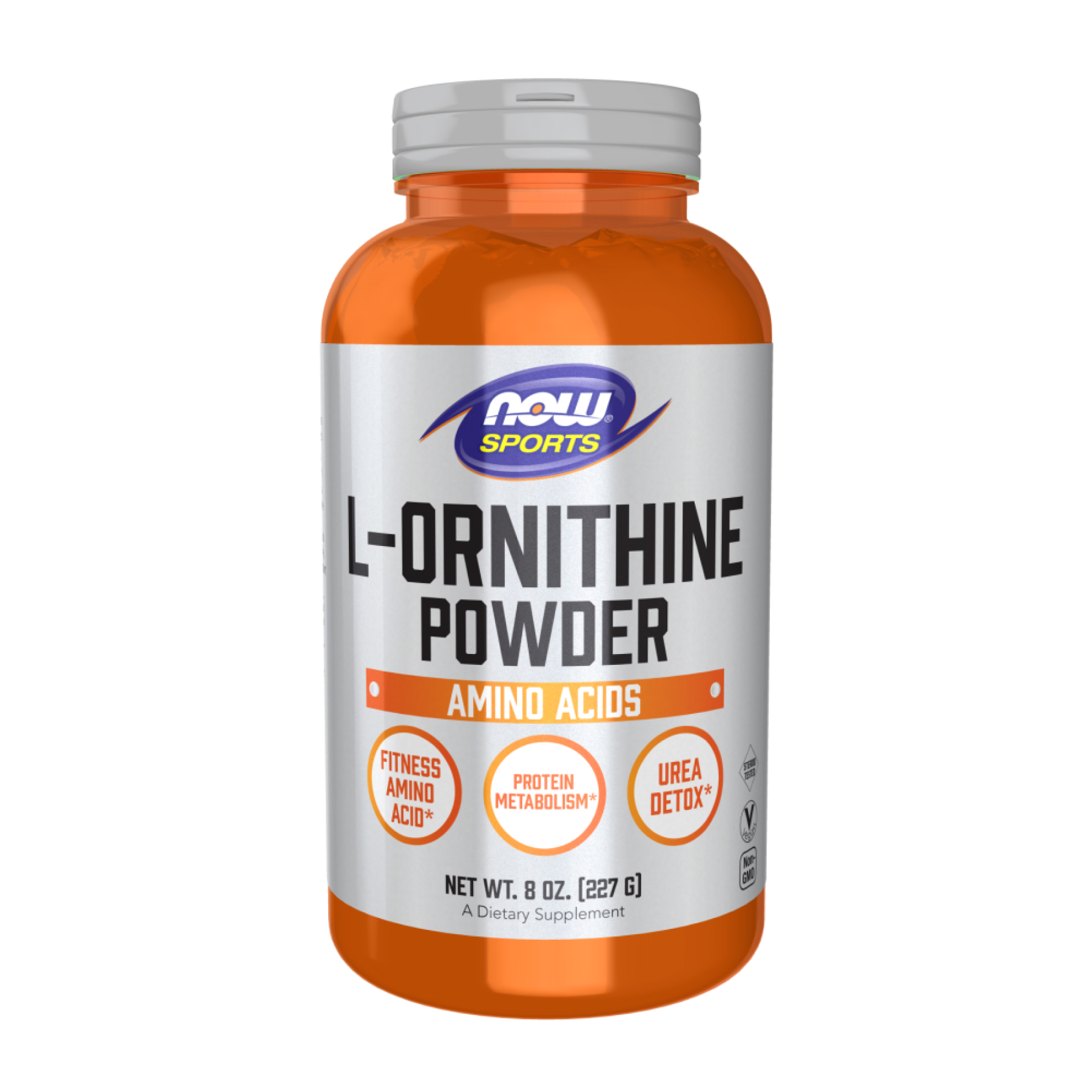 Now Foods L-Ornithine Powder - 227g 2023-10-4529