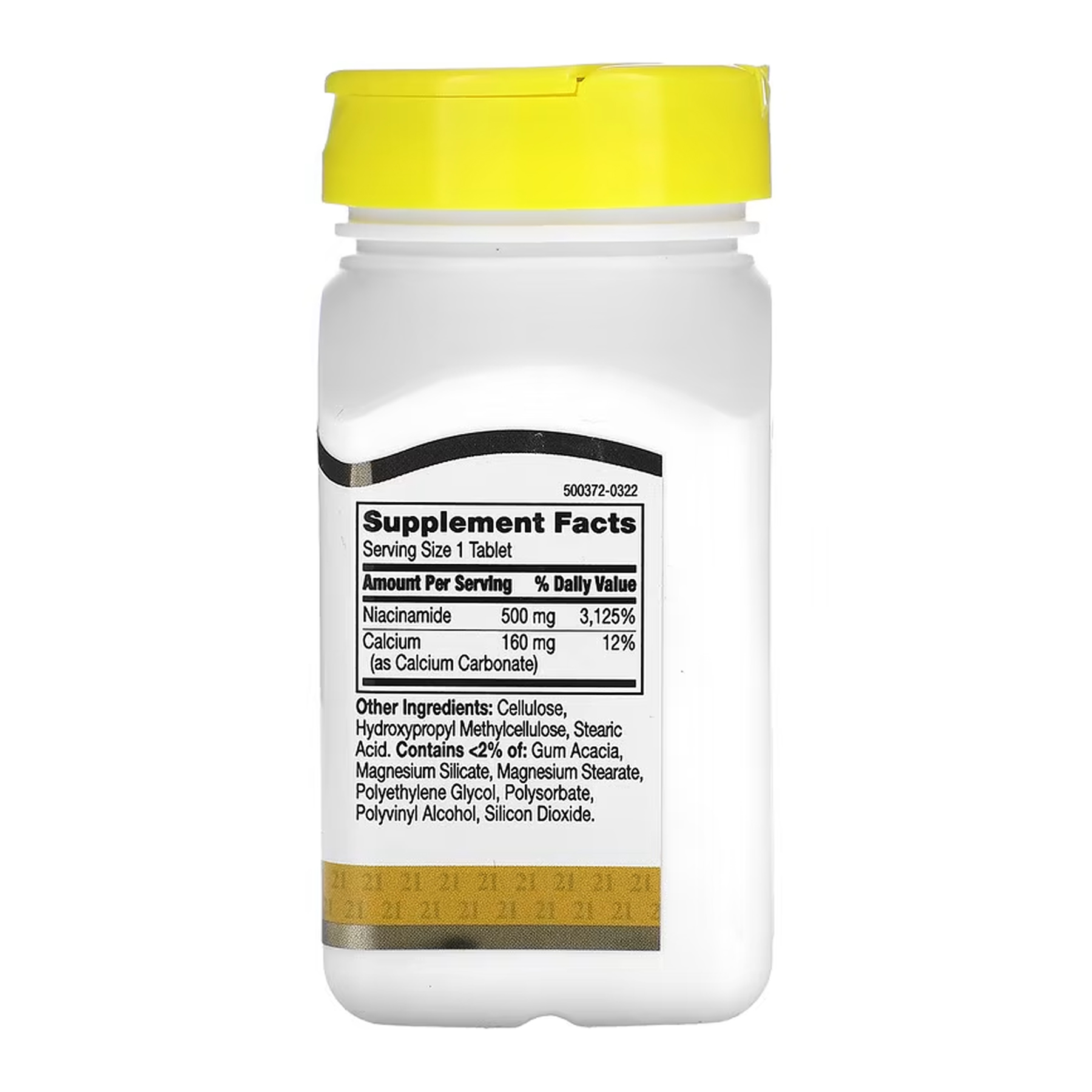 21st Century Niacinamide 500 mg - 110 tabs 2023-10-7100