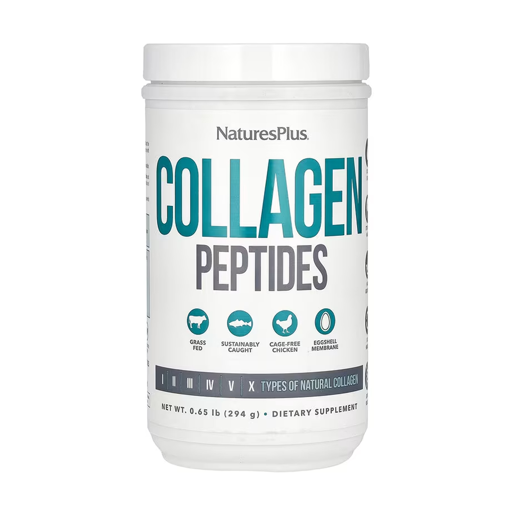 Nature's Plus Collagen Peptides Powder - 294g 2023-10-5539