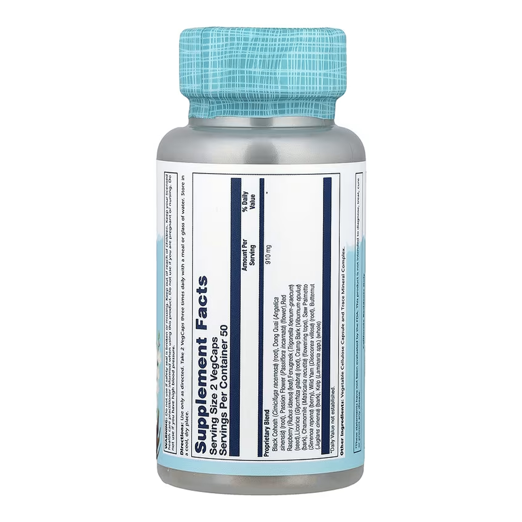 Solaray Female Hormone SP-7C - 100 vcaps 2023-10-6964