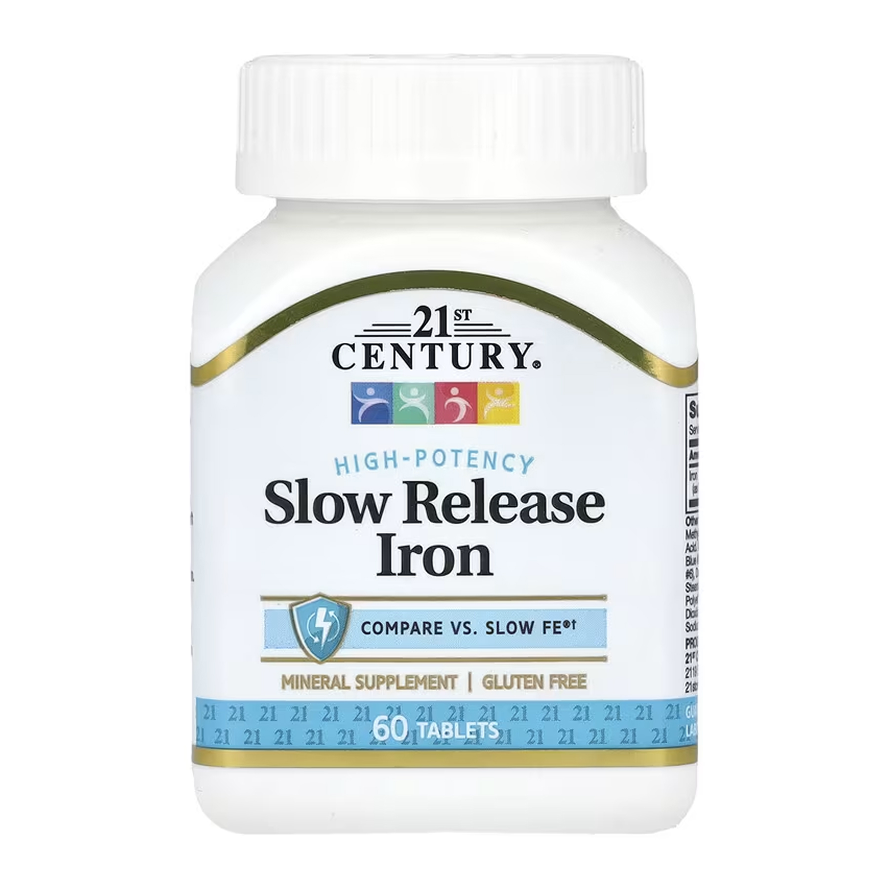 21st Century Iron Slow Release - 60 tabs 100-71-1150045-20